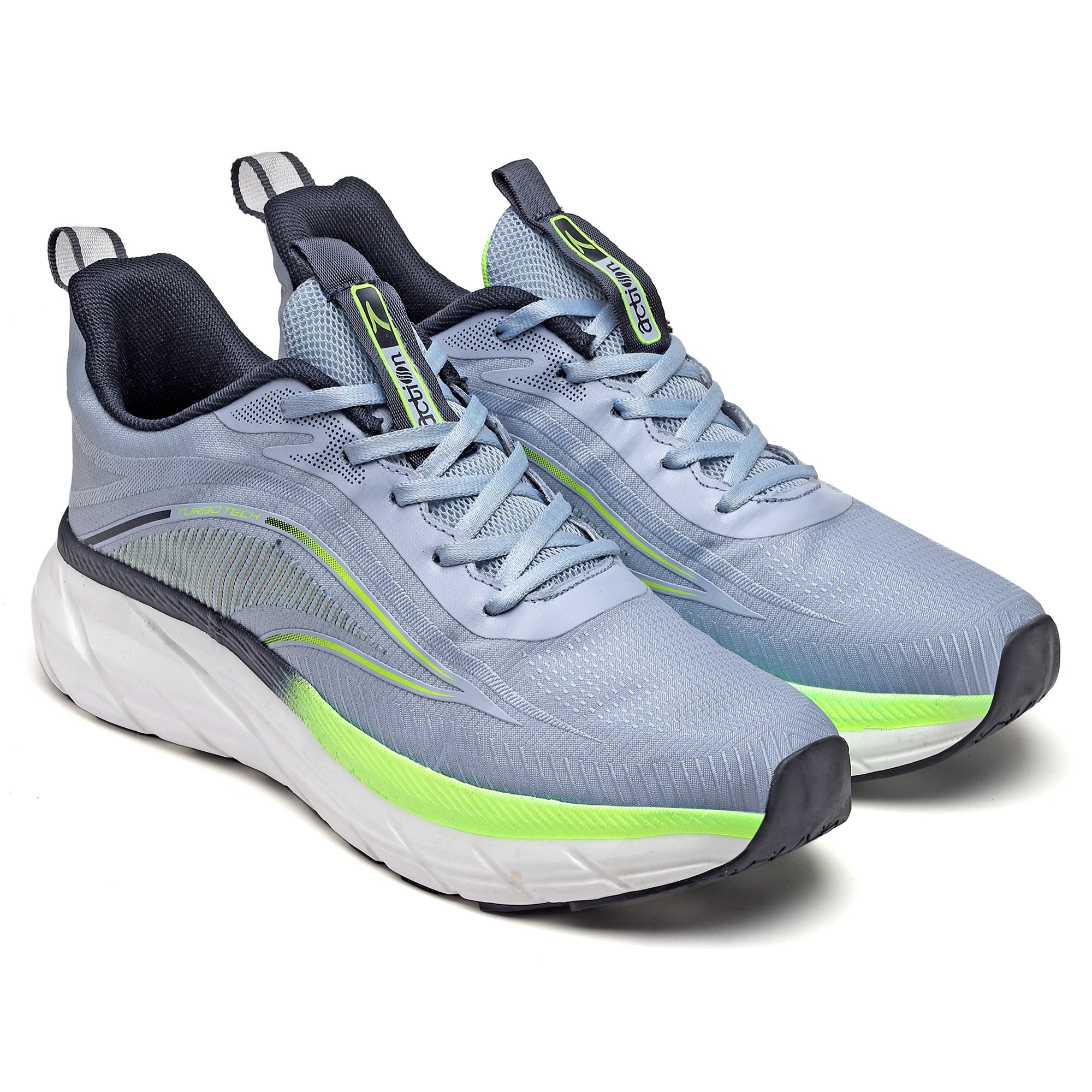 Action NITRO-504-BLACK Men Sports Shoes