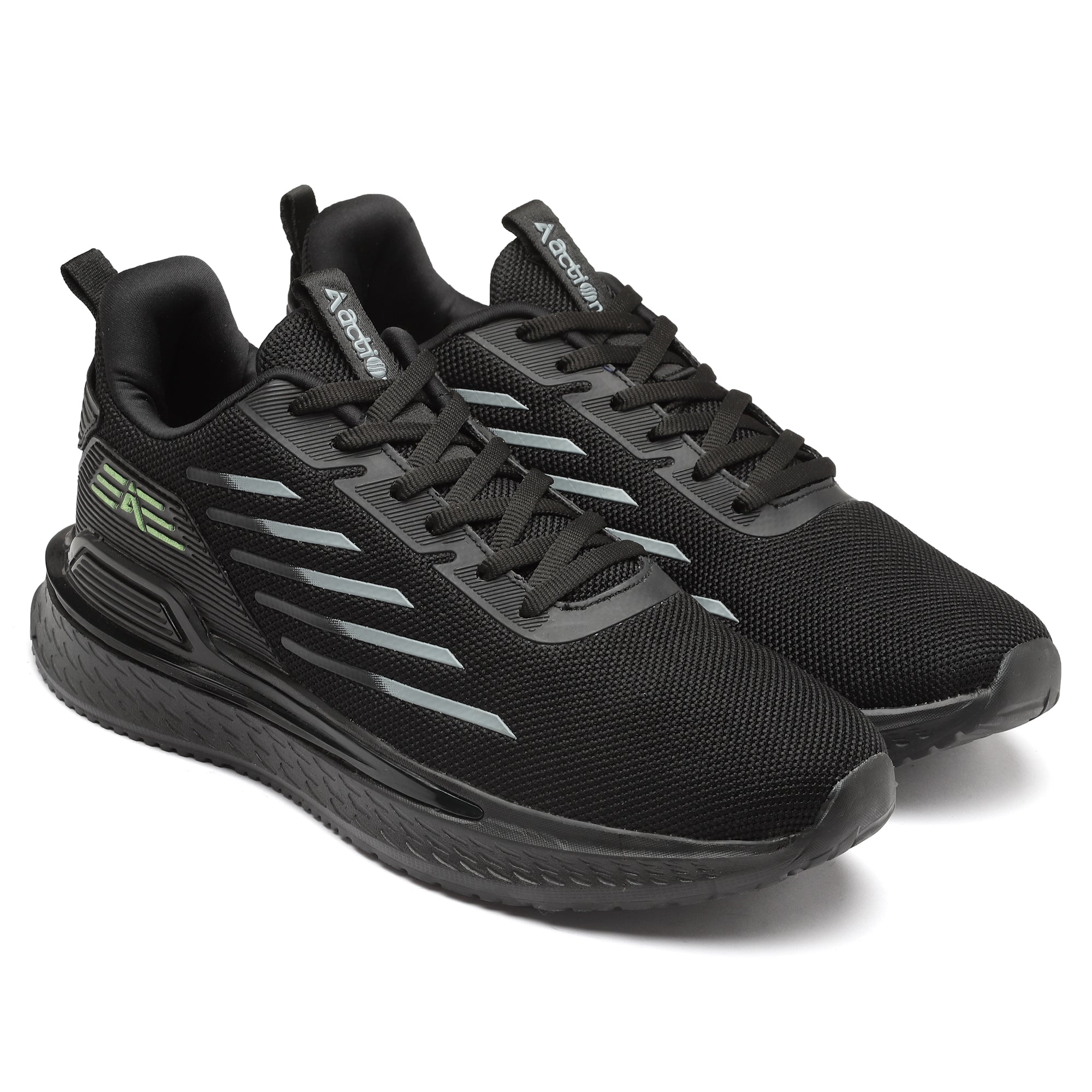 Action Athleo BULLET-101 Men's Lace-Up Sports Running Shoes
