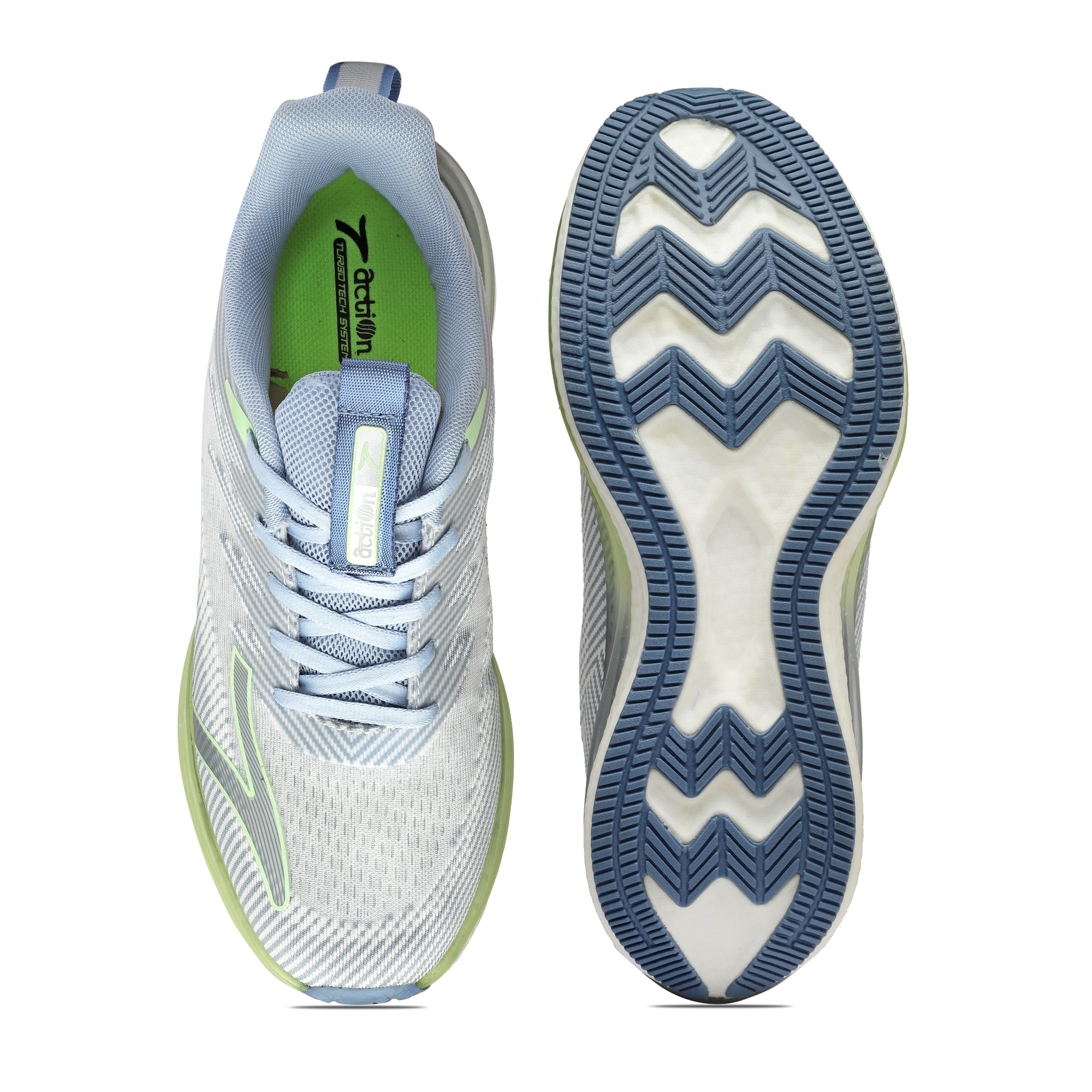 Action Athleo TURBO-302 Men's Lace-Up Sports Running Shoes