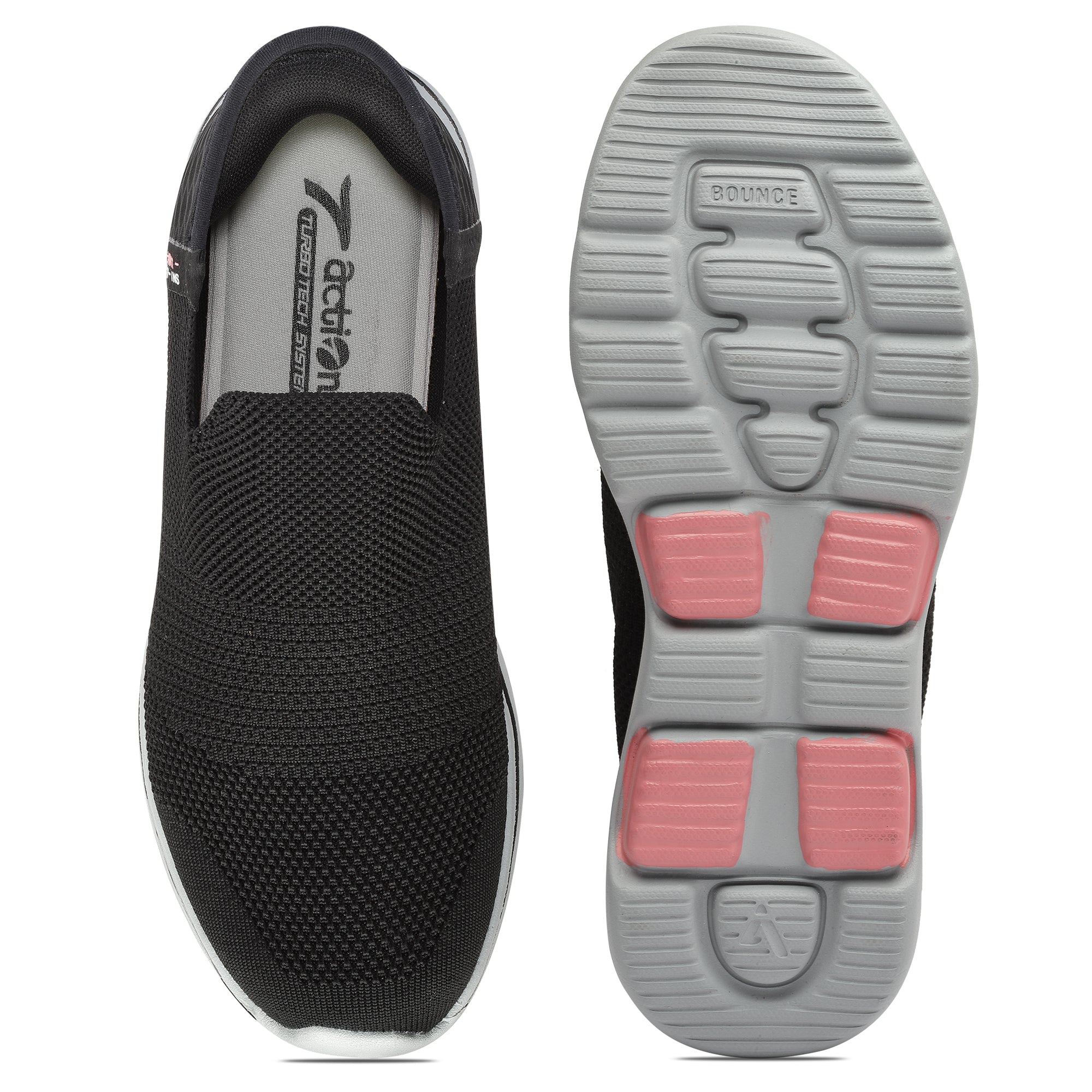 Action Athleo KIA-502 Women's Slip-On Sports Running Shoes