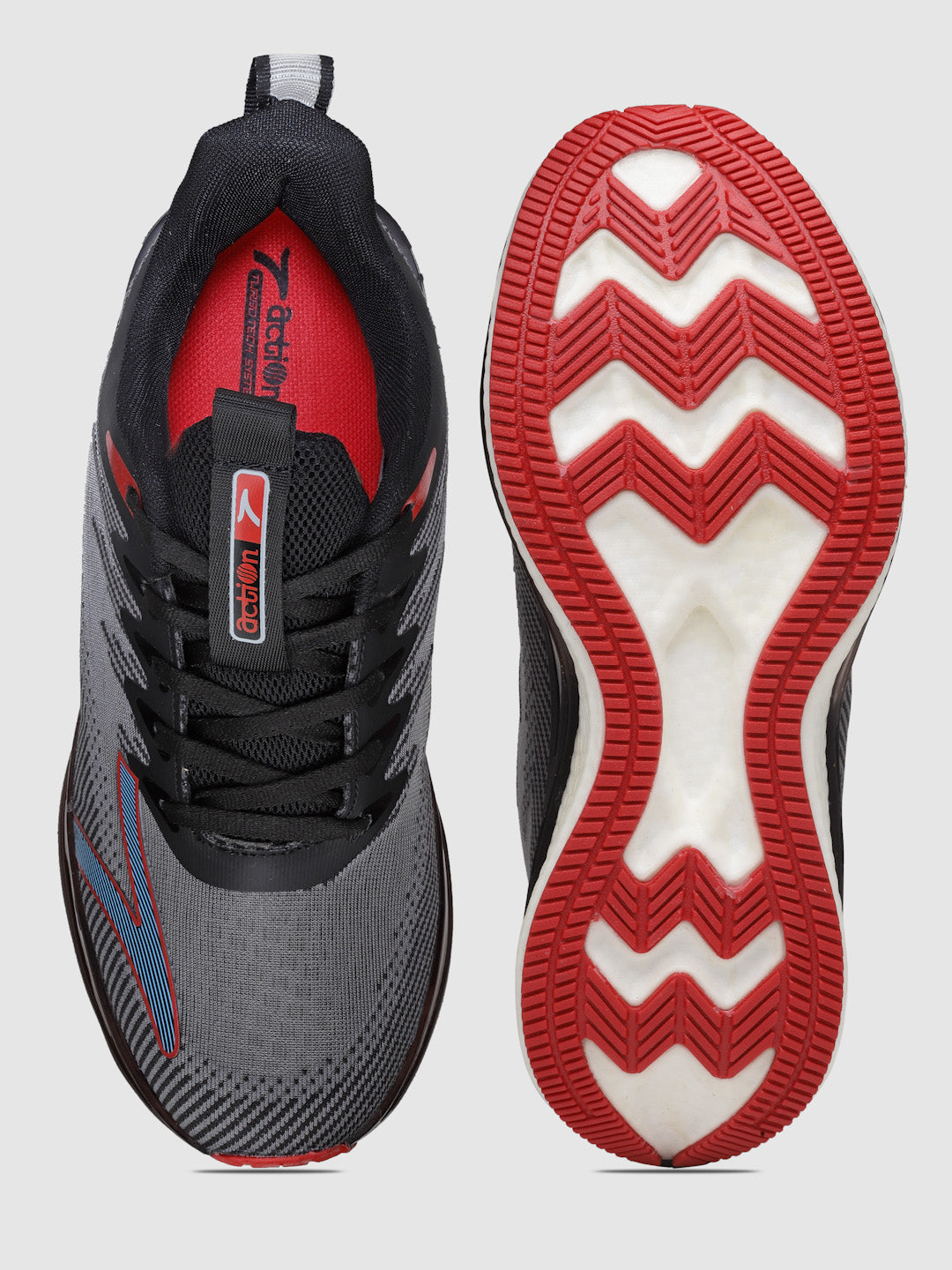 Action Athleo TURBO-302 Men's Lace-Up Sports Running Shoes