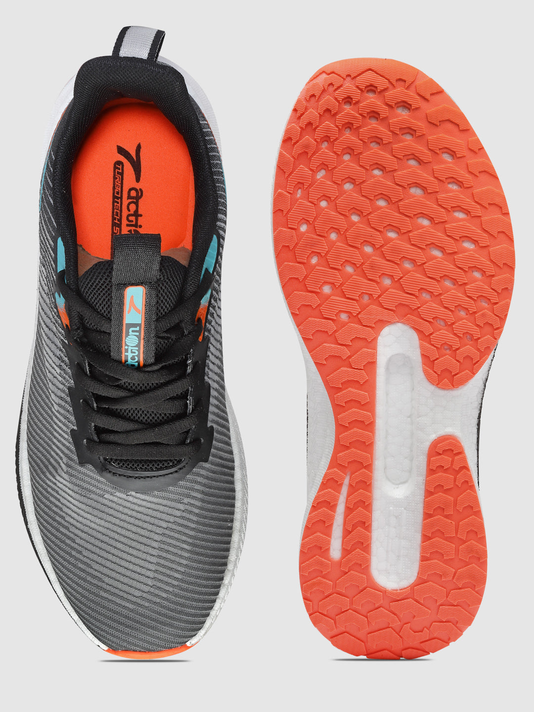 Action Athleo TURBO-803 Men's Lace-Up Sports Running Shoes
