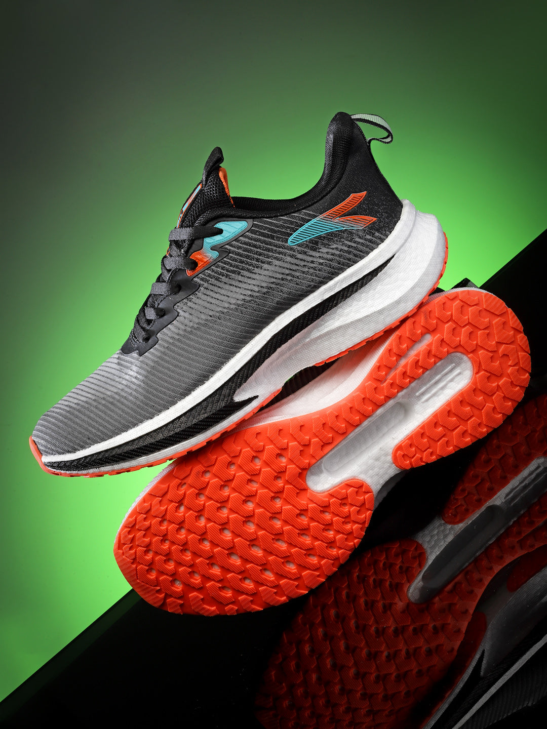Action Athleo TURBO-803 Men's Lace-Up Sports Running Shoes