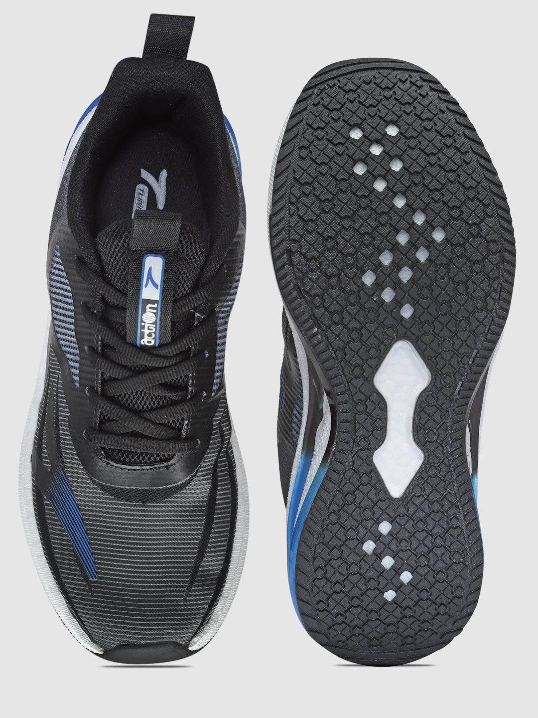 Action Athleo TURBO-901 Men's Lace-Up Sports Running Shoes