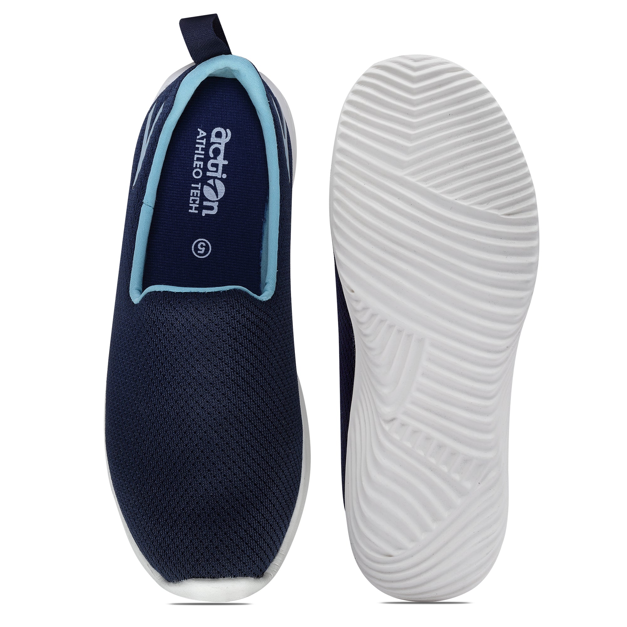Action Athleo KIA-1001 Women's Slip-On Sports Running Shoes
