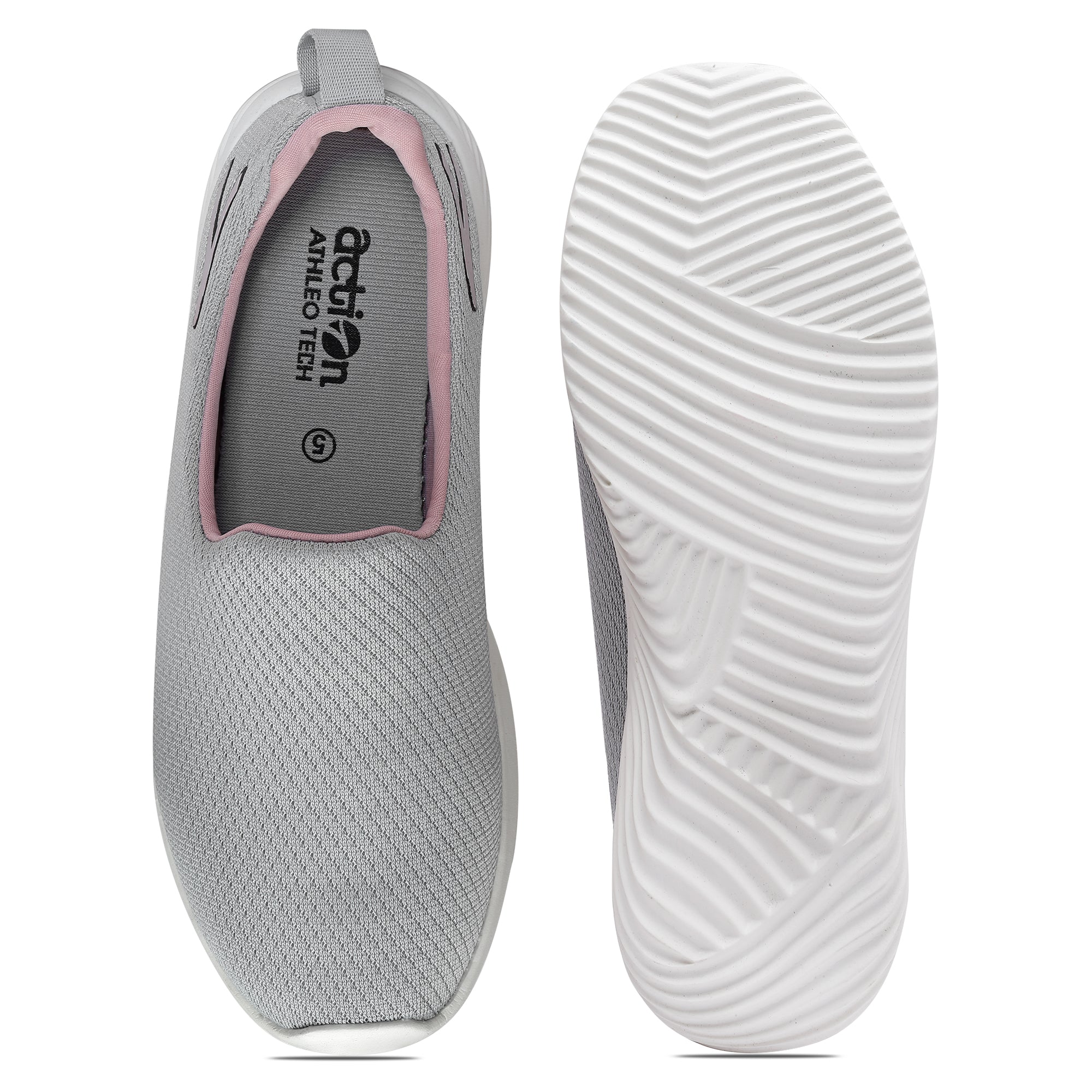 Action Athleo KIA-1001 Women's Slip-On Sports Running Shoes