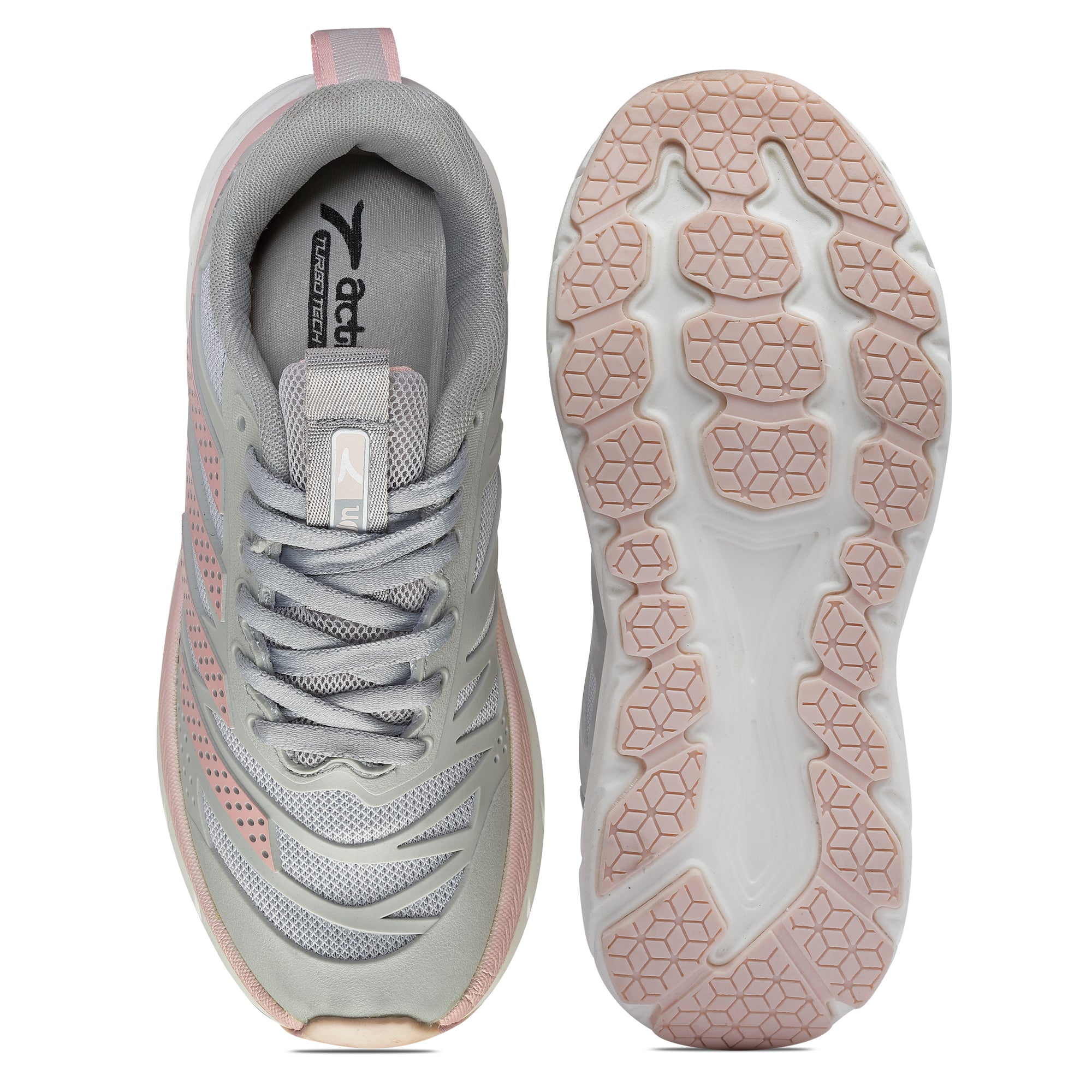 Action Athleo KIA-206 Women's Lace-Up Sports Running Shoes
