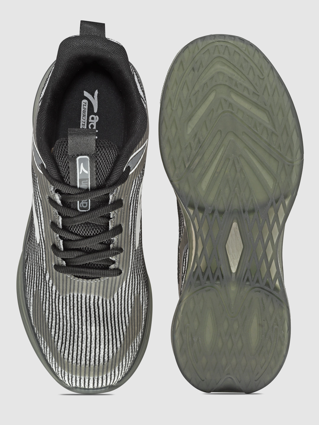 Action Athleo TURBO-402 Men's Lace-Up Sports Running Shoes