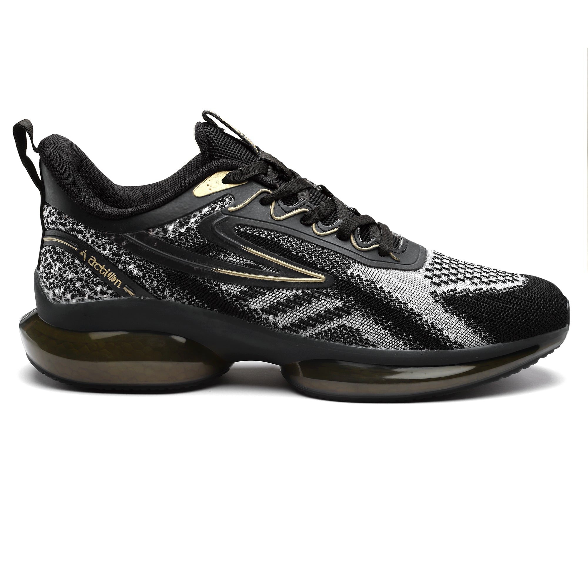 Action Athleo NITRO-101 Men's Lace-Up Sports Running Shoes