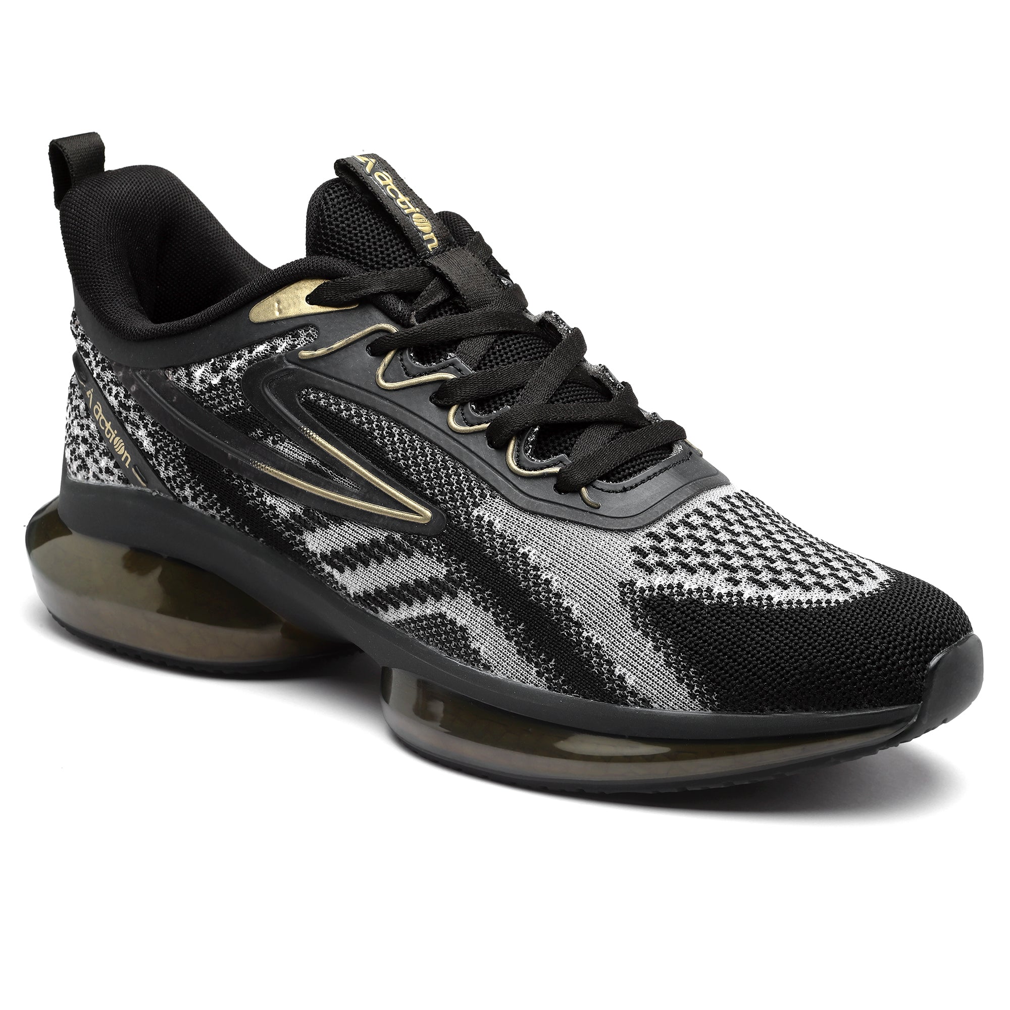 Action Athleo NITRO-101 Men's Lace-Up Sports Running Shoes