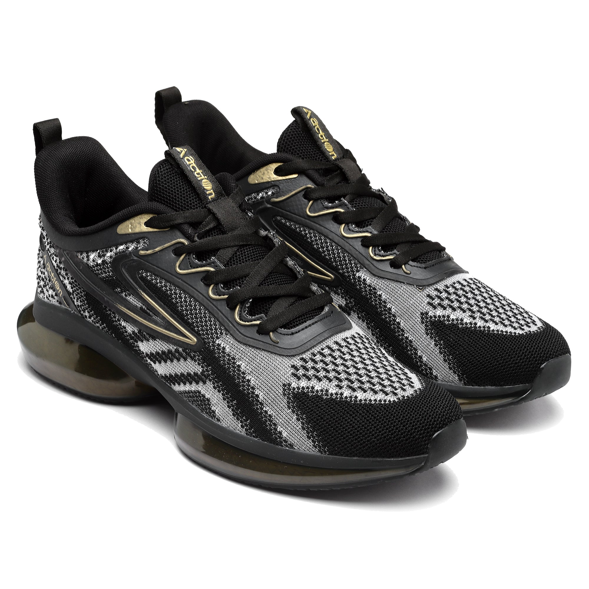 Action Athleo NITRO-101 Men's Lace-Up Sports Running Shoes