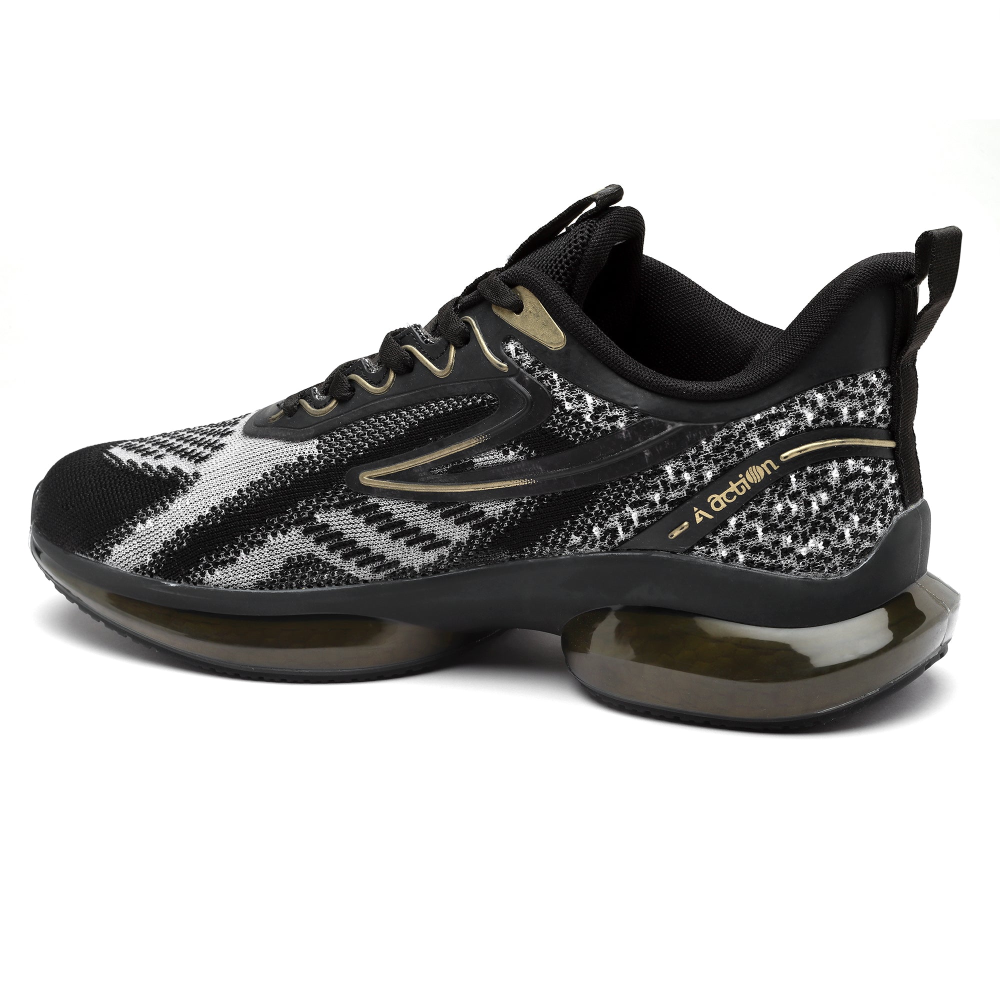 Action Athleo NITRO-101 Men's Lace-Up Sports Running Shoes