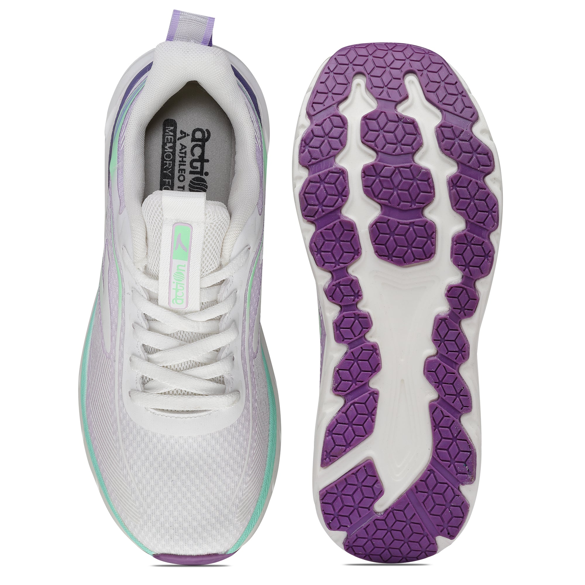 Action Athleo KIA-204 Women's Lace-Up Sports Running Shoes