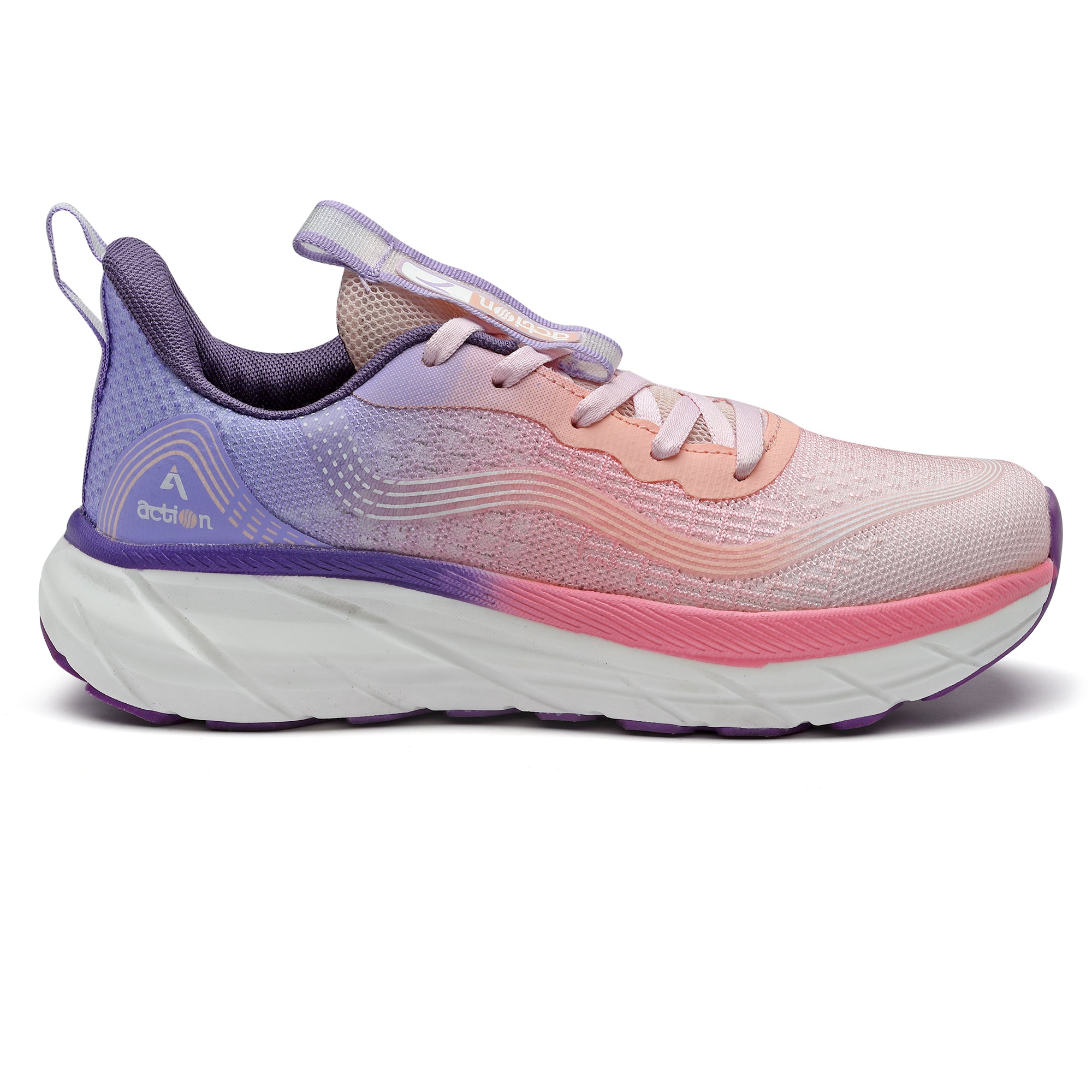 Action Athleo KIA-203 Women's Lace-Up Sports Running Shoes