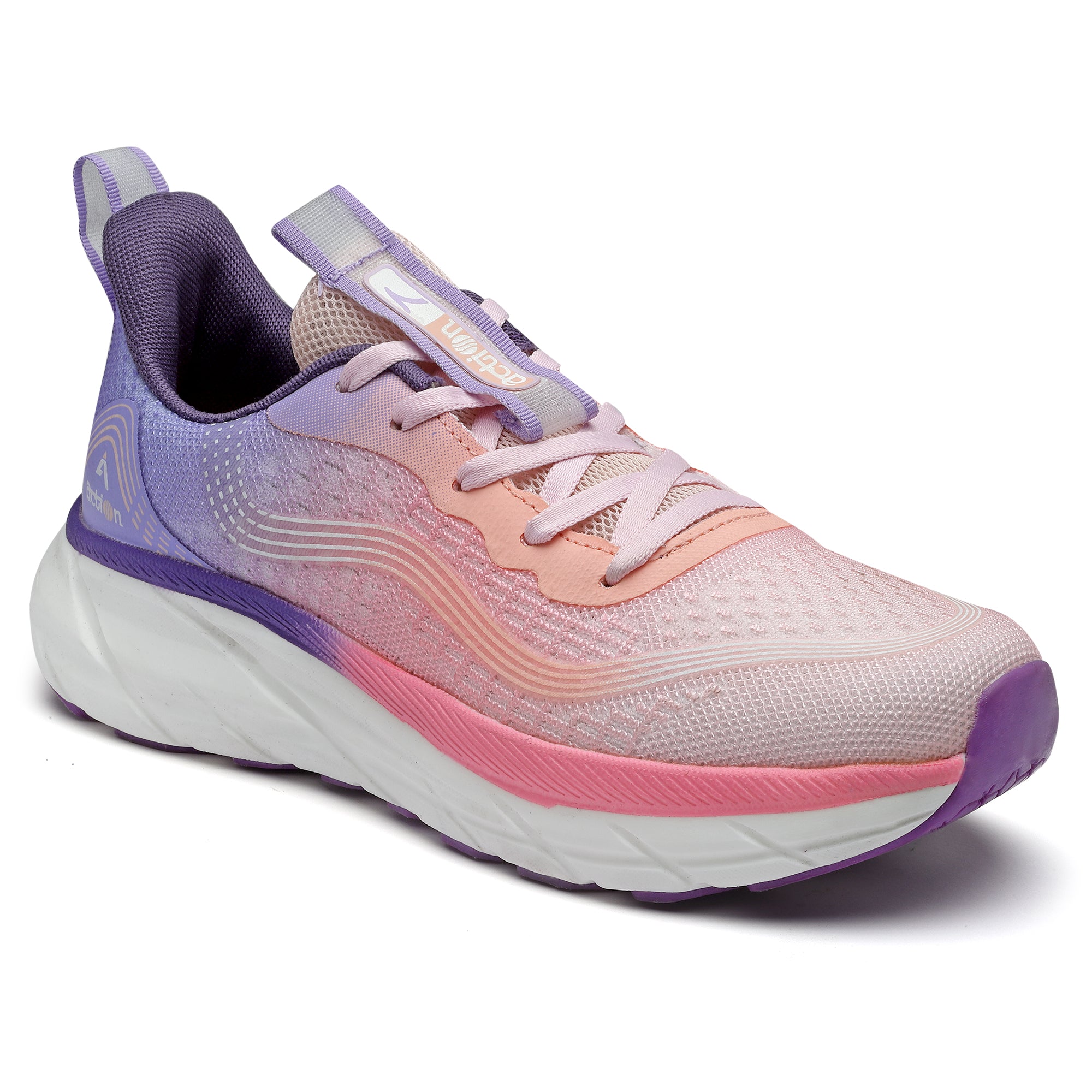 Action Athleo KIA-203 Women's Lace-Up Sports Running Shoes