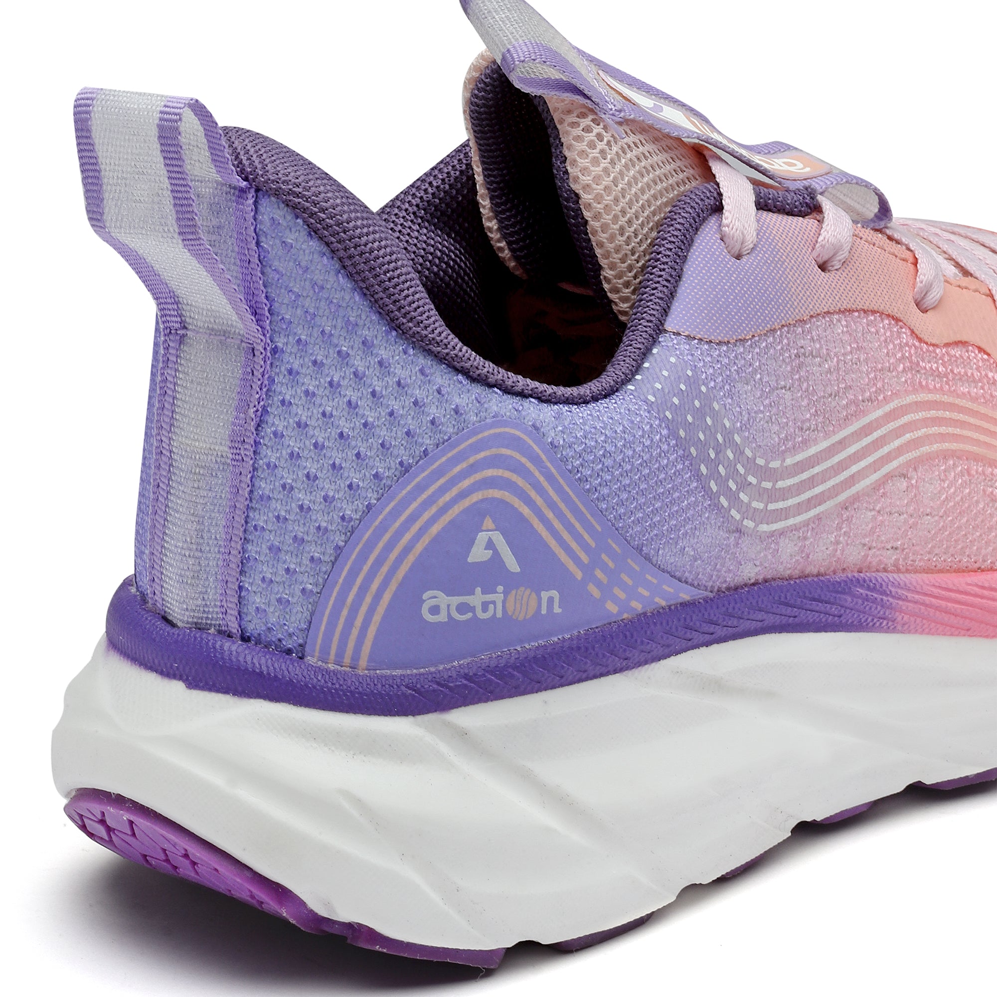Action Athleo KIA-203 Women's Lace-Up Sports Running Shoes
