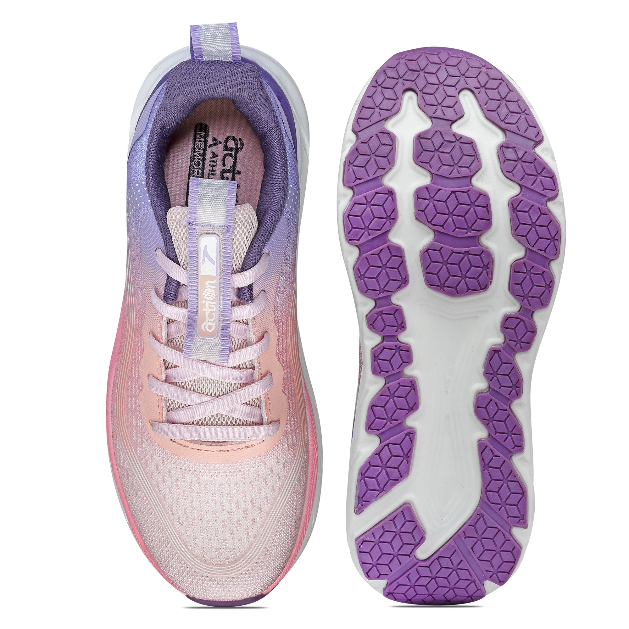 Action Athleo KIA-203 Women's Lace-Up Sports Running Shoes