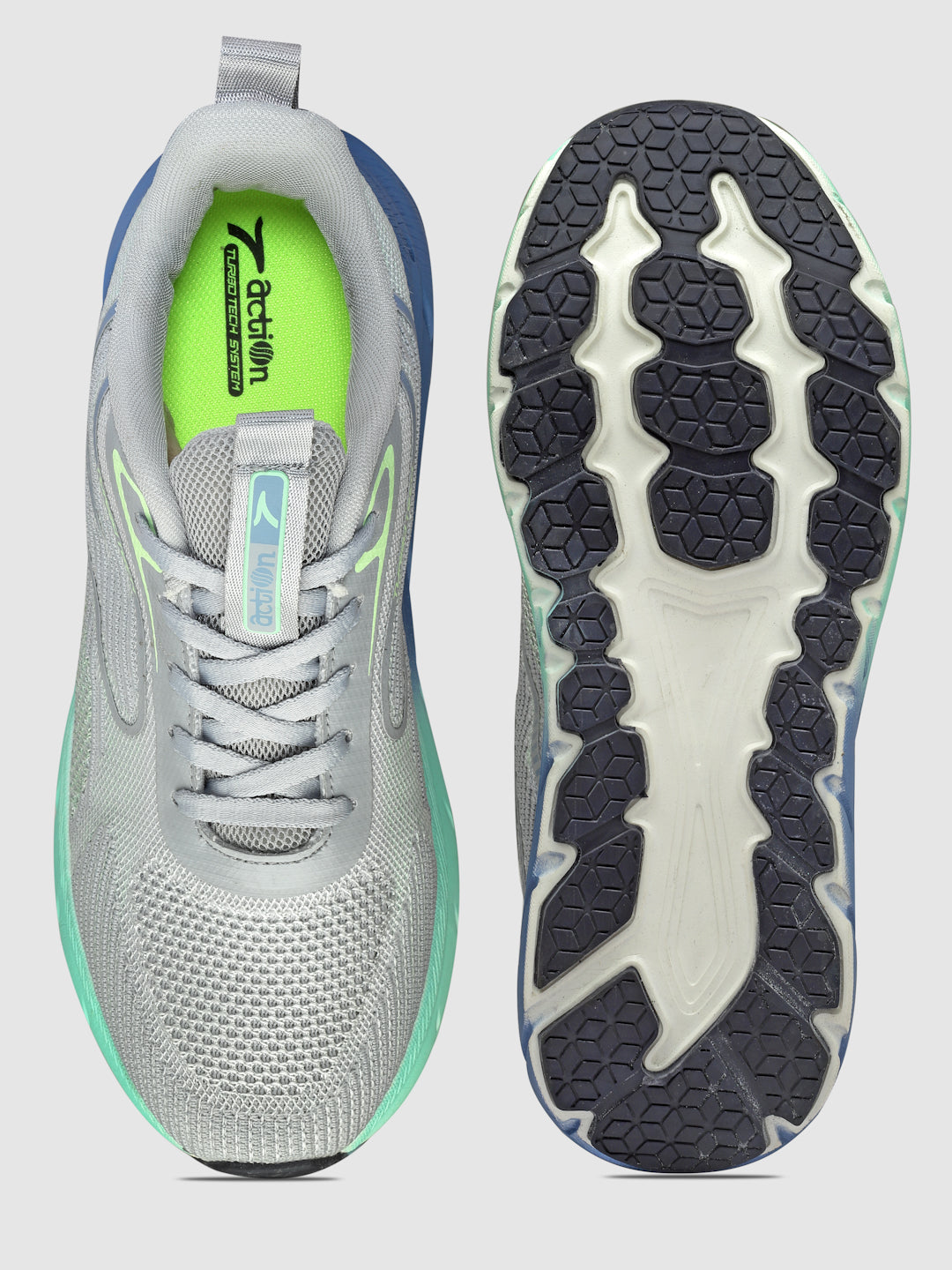 Action Athleo NITRO-502 Men's Lace-Up Sports Running Shoes