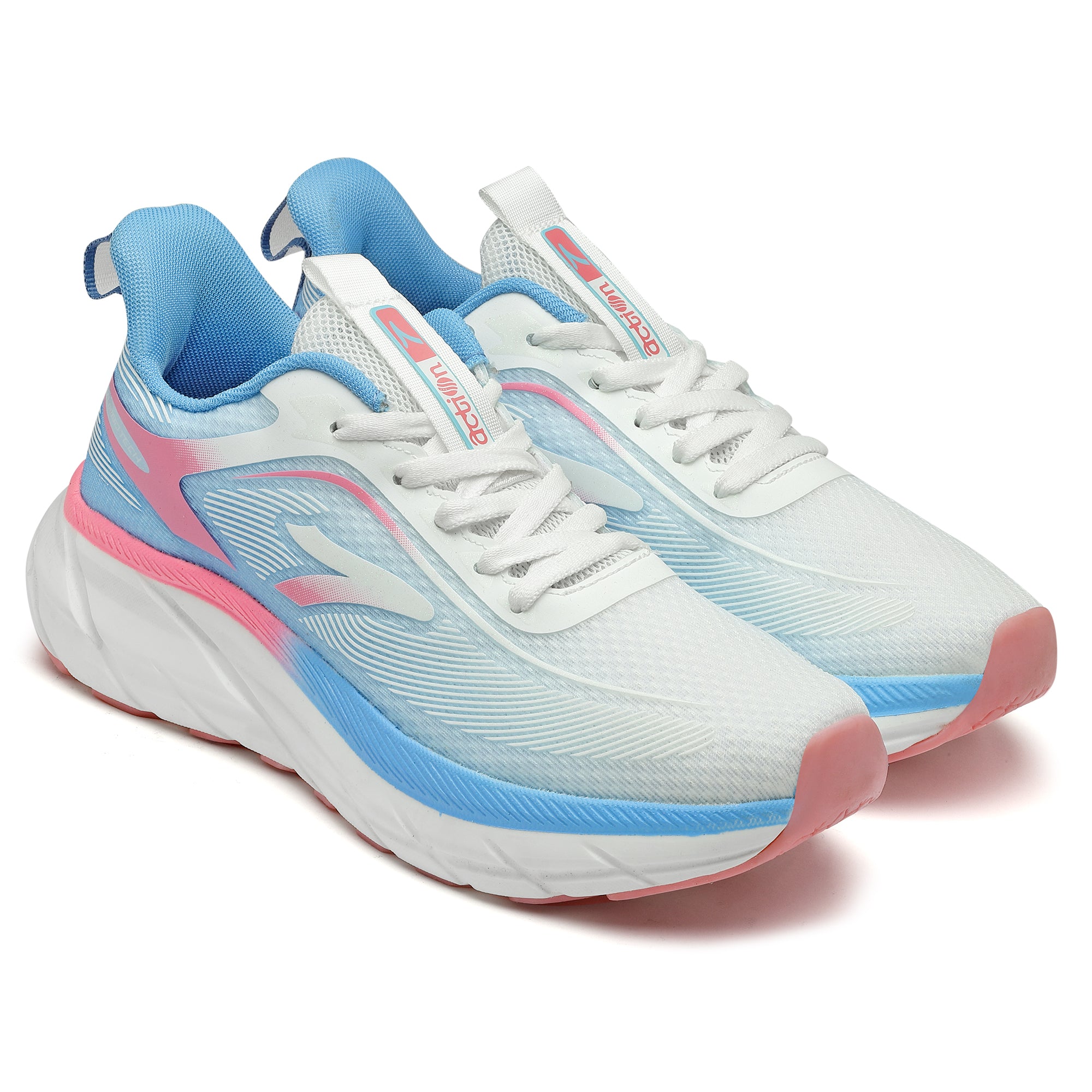 Action Athleo KIA-204 Women's Lace-Up Sports Running Shoes