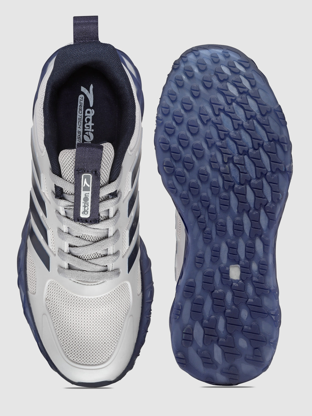 Action Athleo TURBO-1001 Men's Lace-Up Sports Running Shoes
