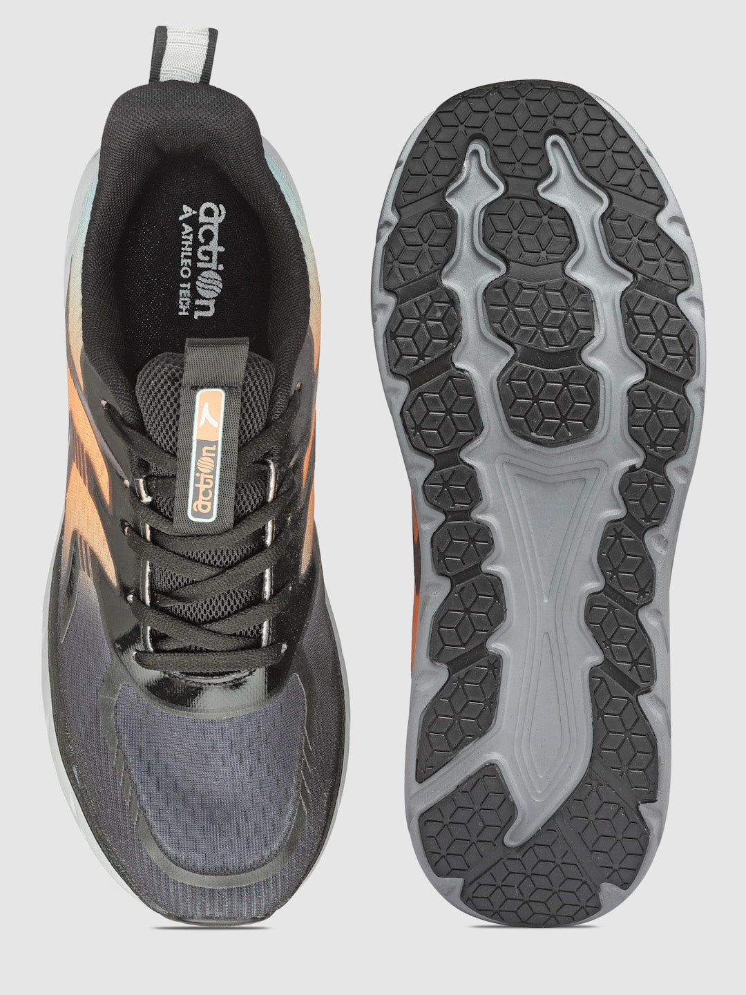 Action Athleo NITRO-501 Men's Lace-Up Sports Running Shoes