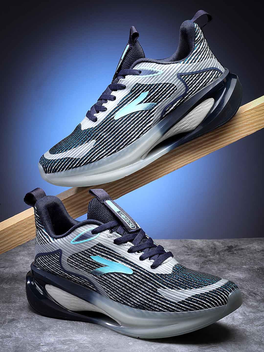 Action Athleo TURBO-402 Men's Lace-Up Sports Running Shoes
