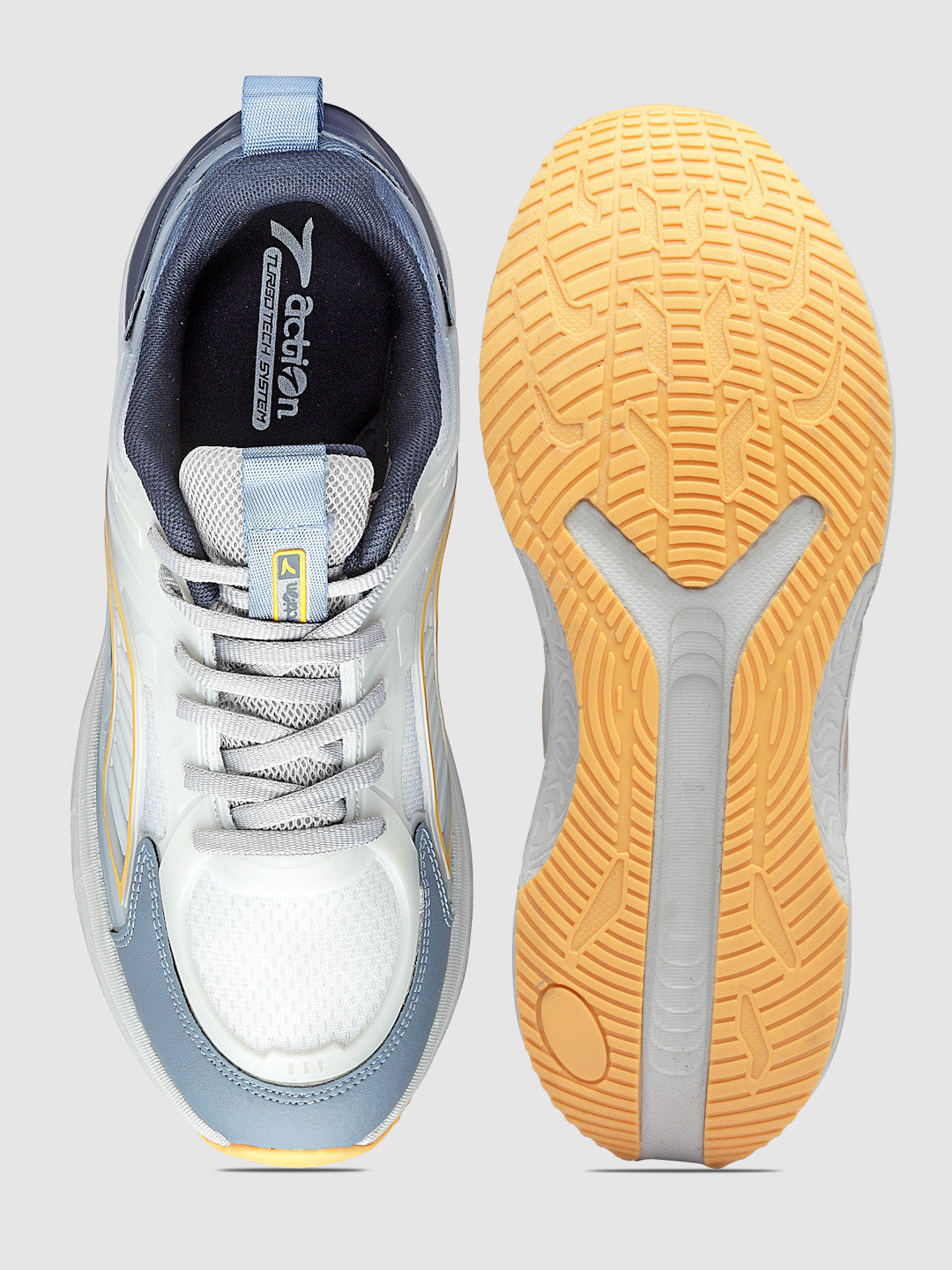 Action Athleo NITRO-1401 Men's Lace-Up Sports Running Shoes