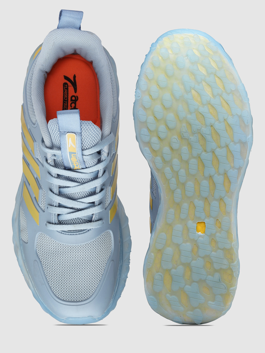 Action Athleo TURBO-1001 Men's Lace-Up Sports Running Shoes