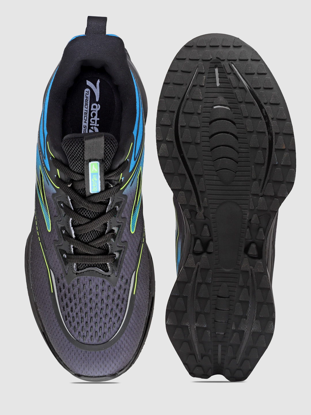 Action Athleo TURBO-1801 Men's Lace-Up Sports Running Shoes