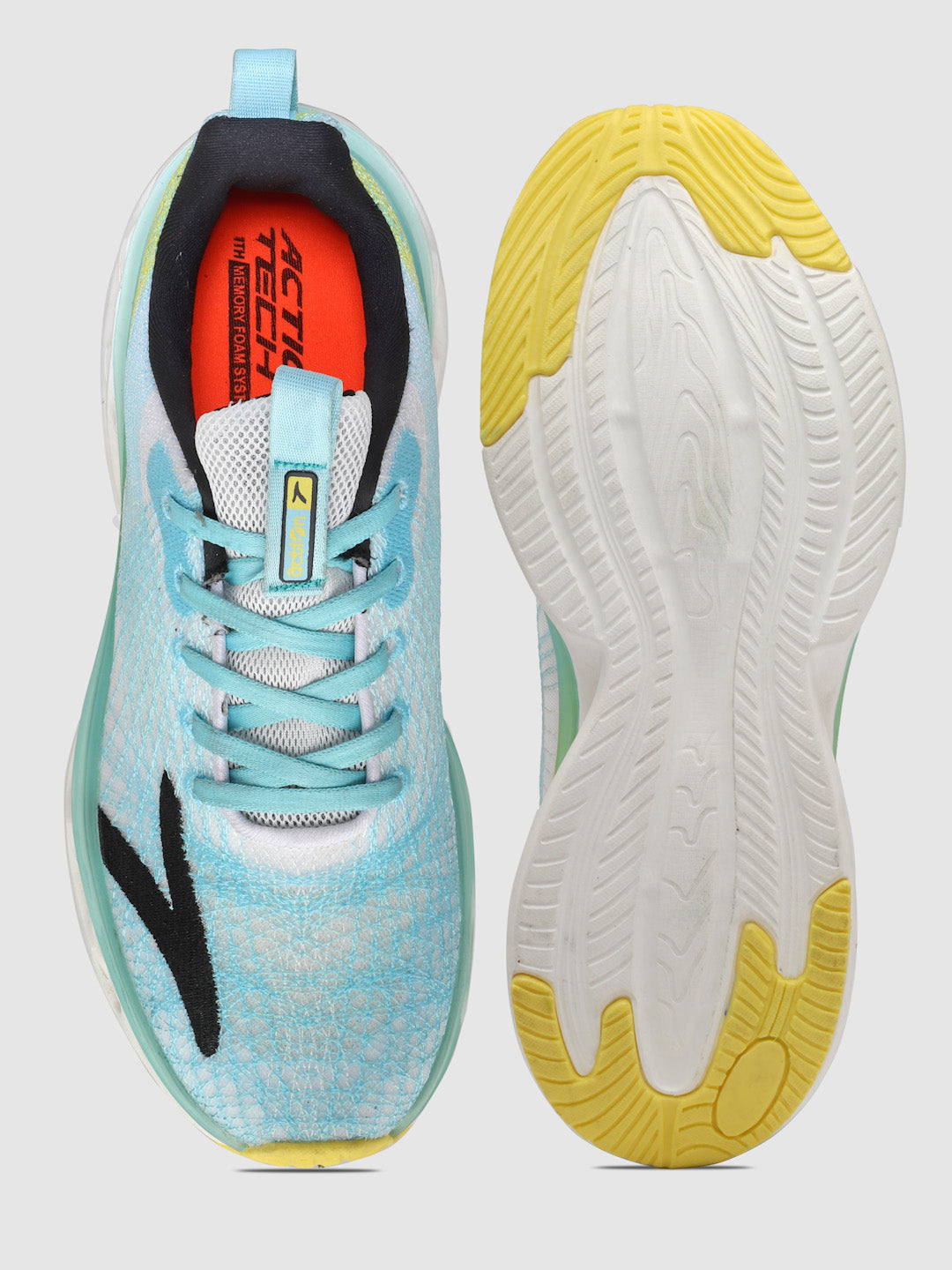 Action Athleo TURBO-1703 Men's Lace-Up Sports Running Shoes