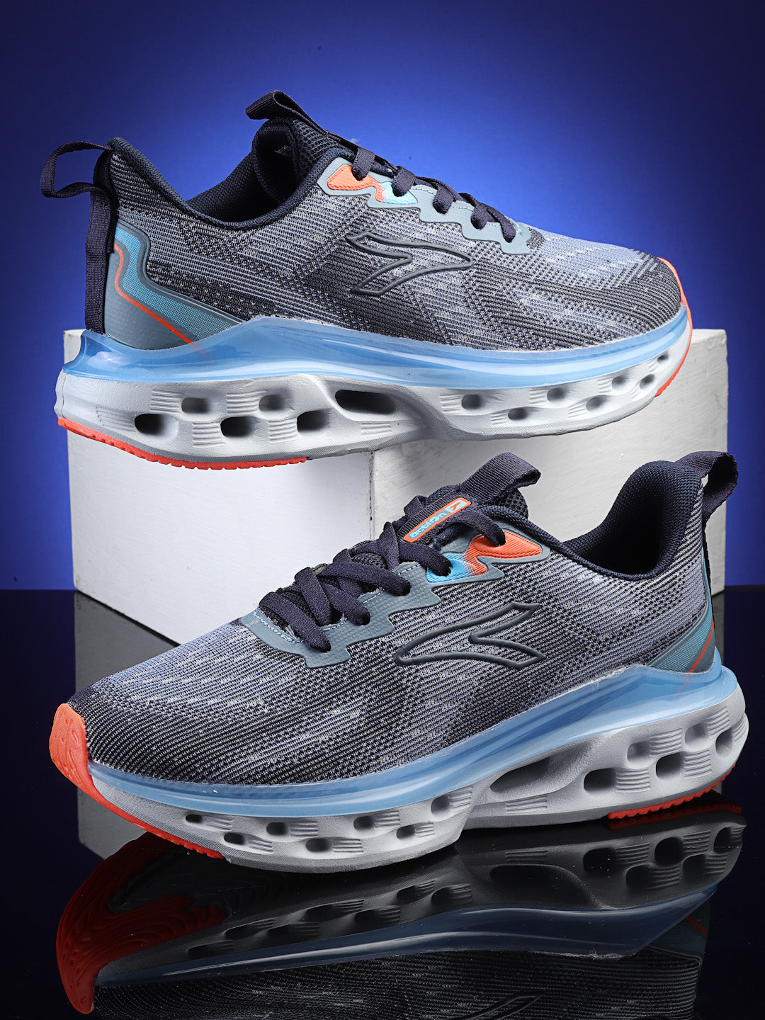 Action Athleo TURBO-1101 Men's Lace-Up Sports Running Shoes