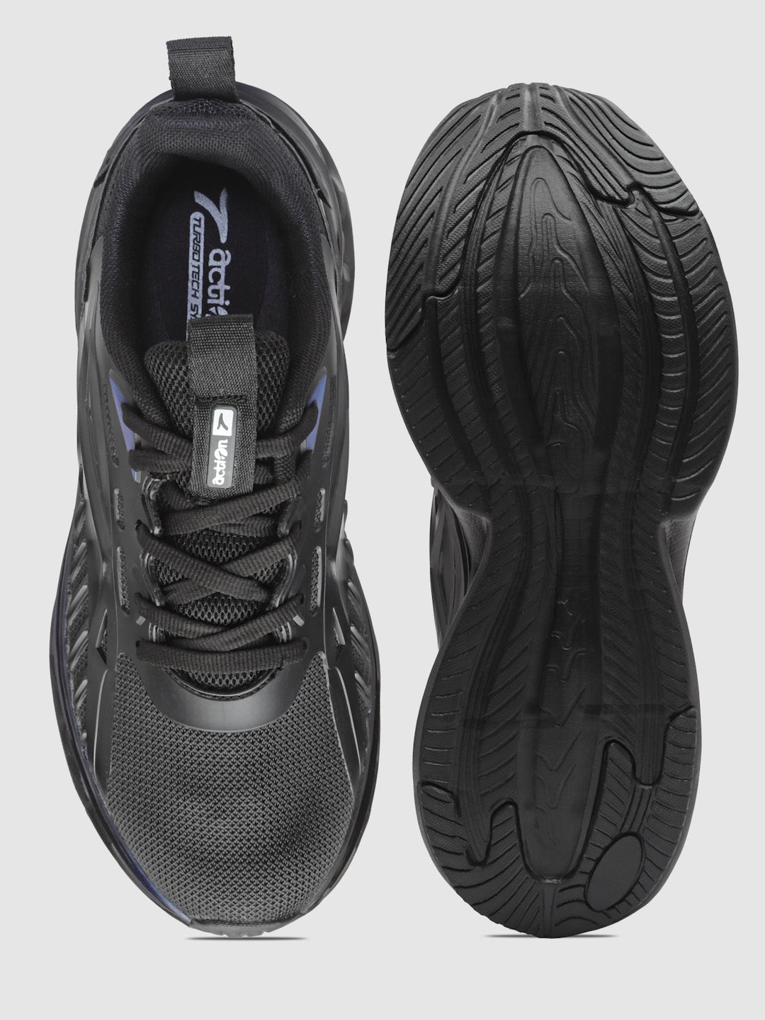 Action Athleo TURBO-1102 Men's Lace-Up Sports Running Shoes