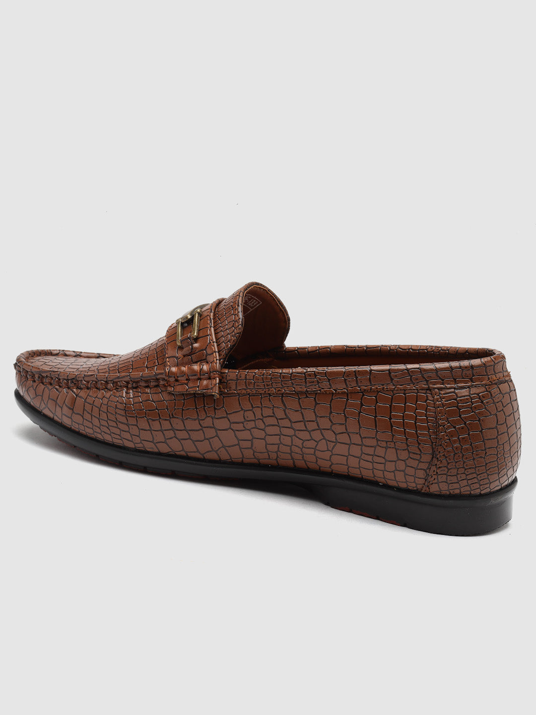 Dotcom DRIVE 132 Comfortable Stylish Snake Print Casual Loafers For Men