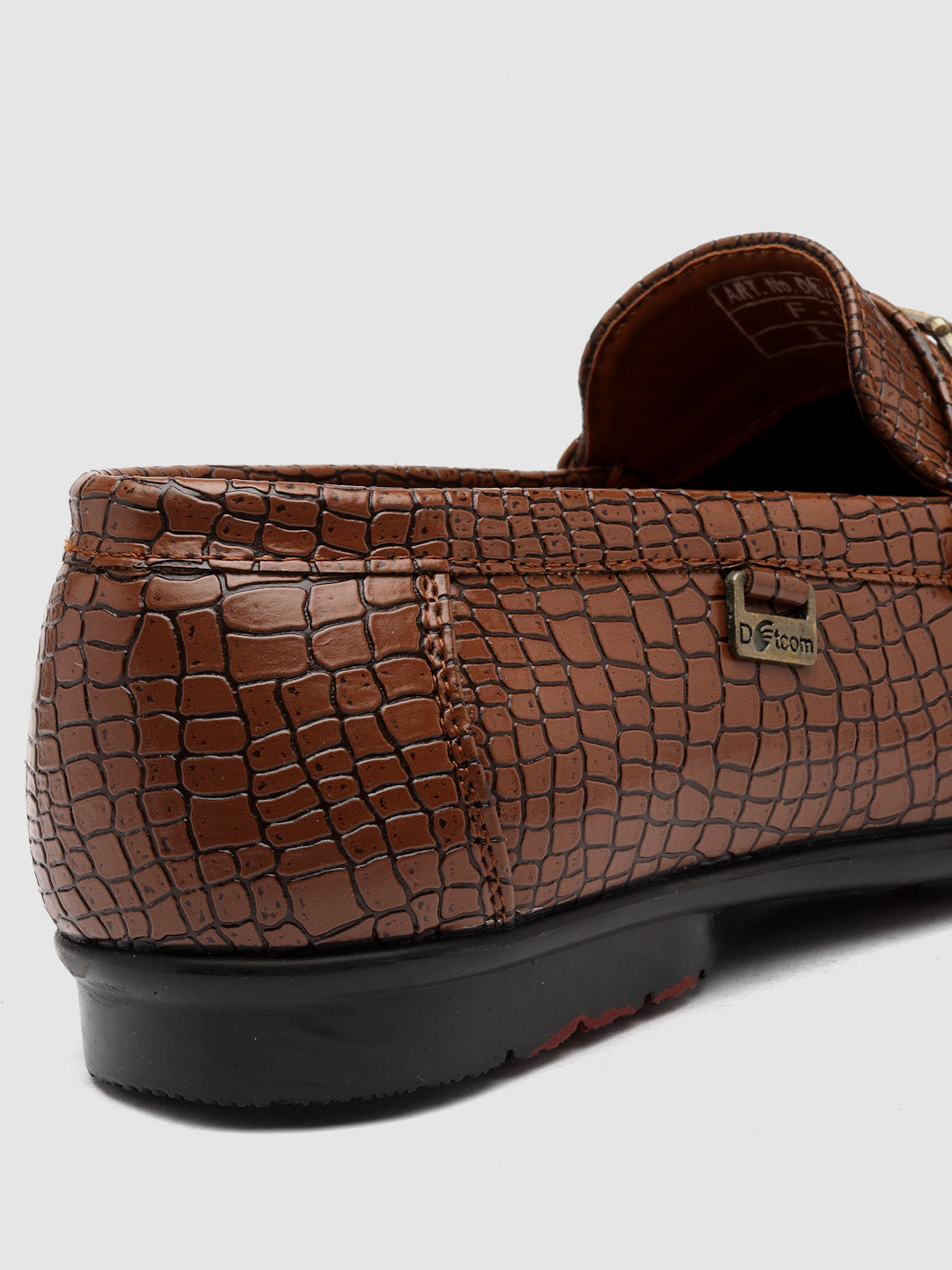 Dotcom DRIVE 132 Comfortable Stylish Snake Print Casual Loafers For Men