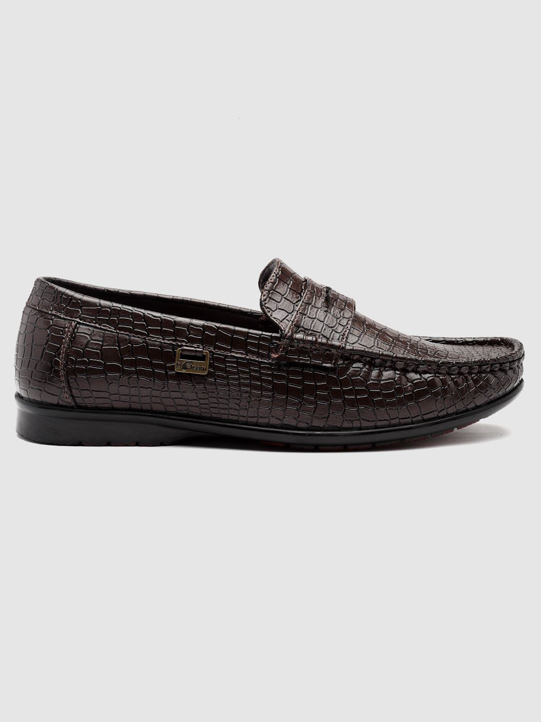 Dotcom DRIVE 132 Comfortable Stylish Snake Print Casual Loafers For Men