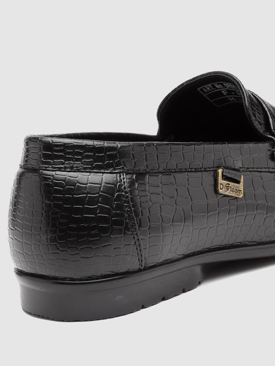 Dotcom DRIVE 132 Comfortable Stylish Snake Print Casual Loafers For Men