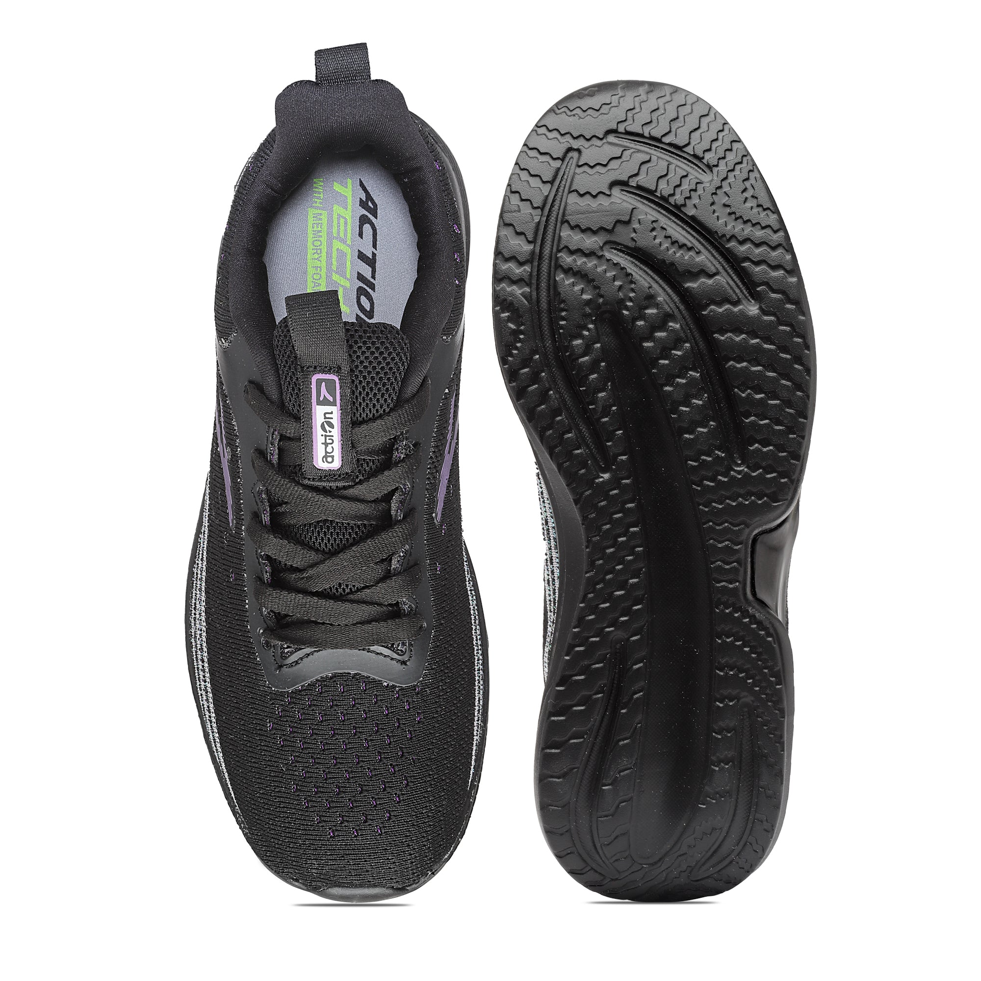Action Athleo KIA-704 Women's Lace-Up Sports Running Shoes