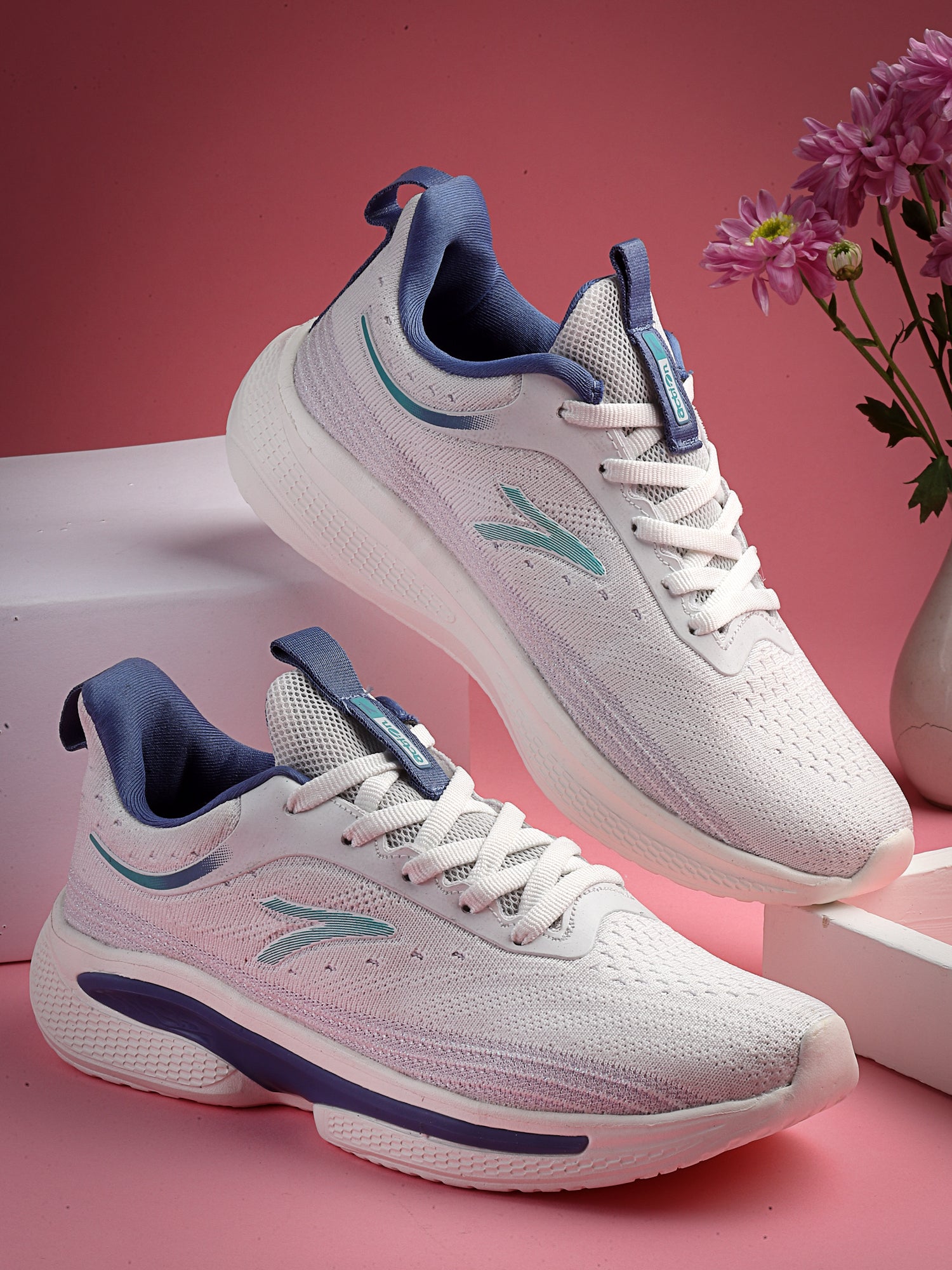 Action Athleo KIA-704 Women's Lace-Up Sports Running Shoes