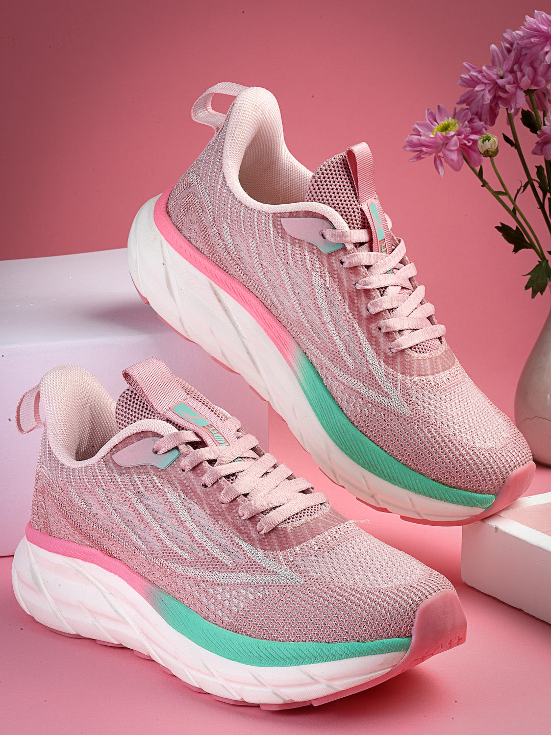 Action Athleo KIA-202 Women's Lace-Up Sports Running Shoes
