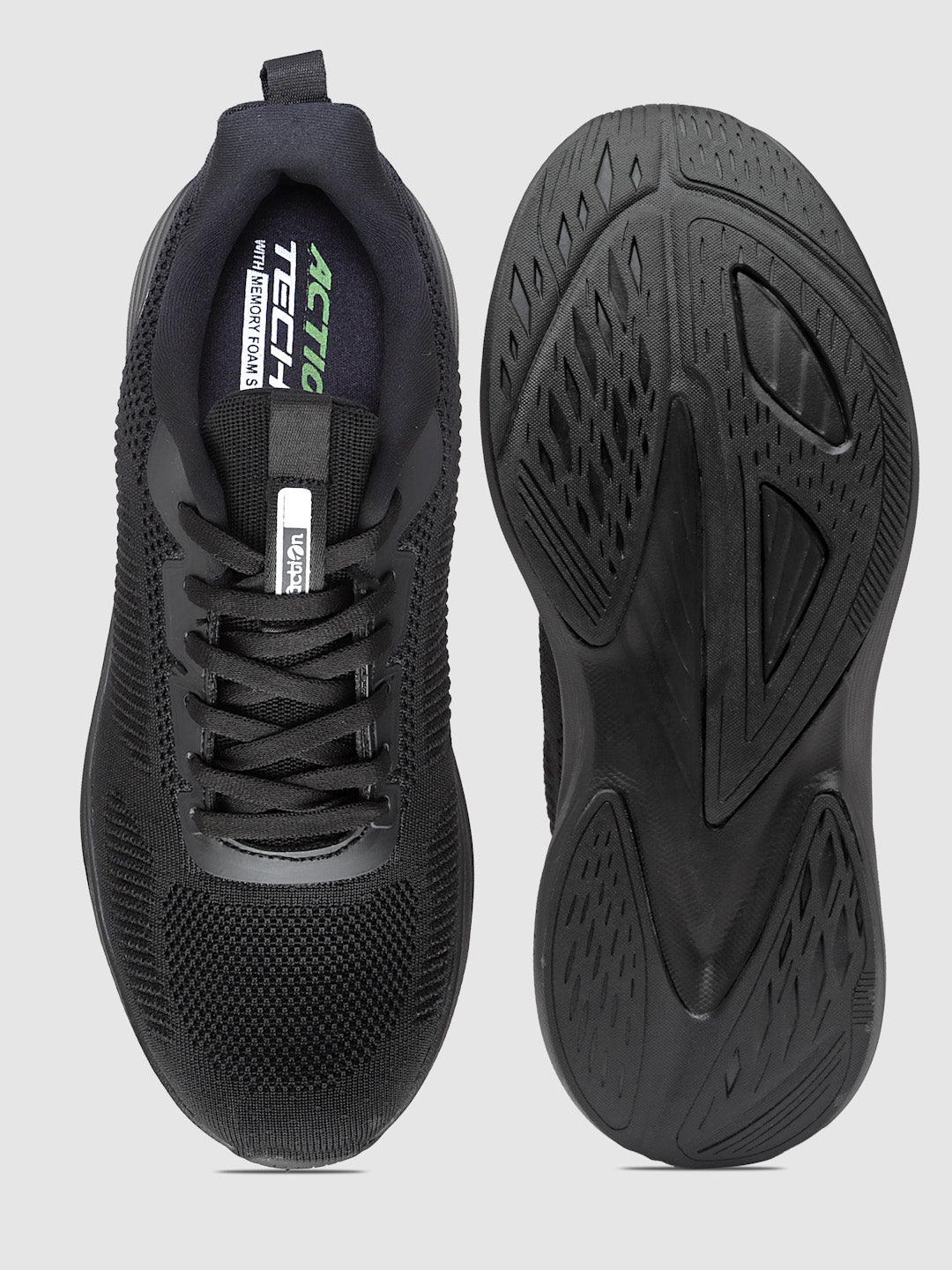 Action Athleo RUNNER-114 Men's Lace-Up Sports Running Shoes