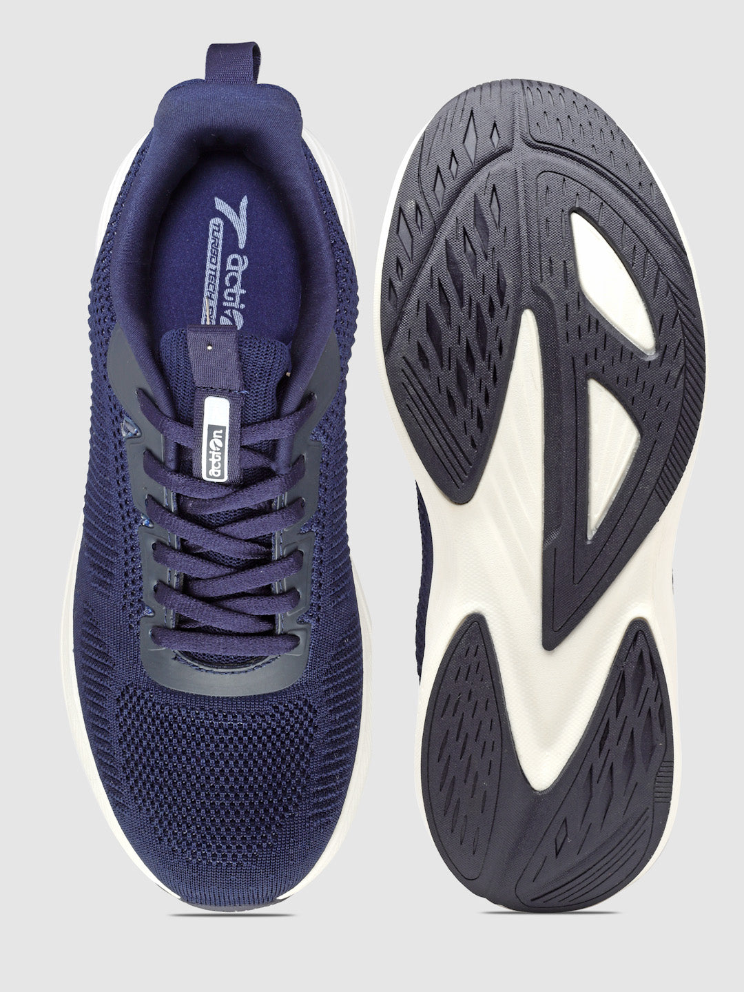 Action Athleo RUNNER-114 Men's Lace-Up Sports Running Shoes