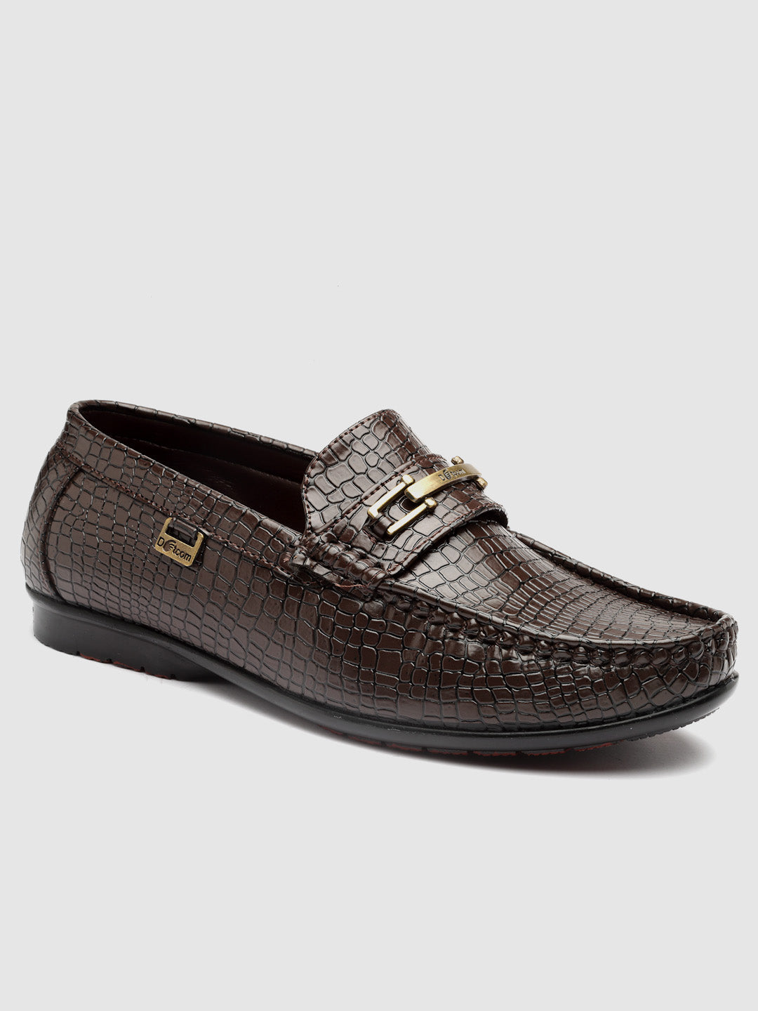 Dotcom DRIVE 133 Comfortable Stylish Snake Print Casual Loafers For Men