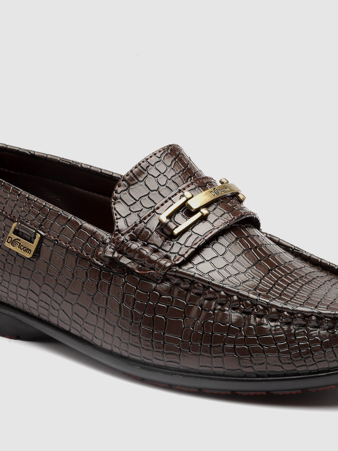 Dotcom DRIVE 133 Comfortable Stylish Snake Print Casual Loafers For Men