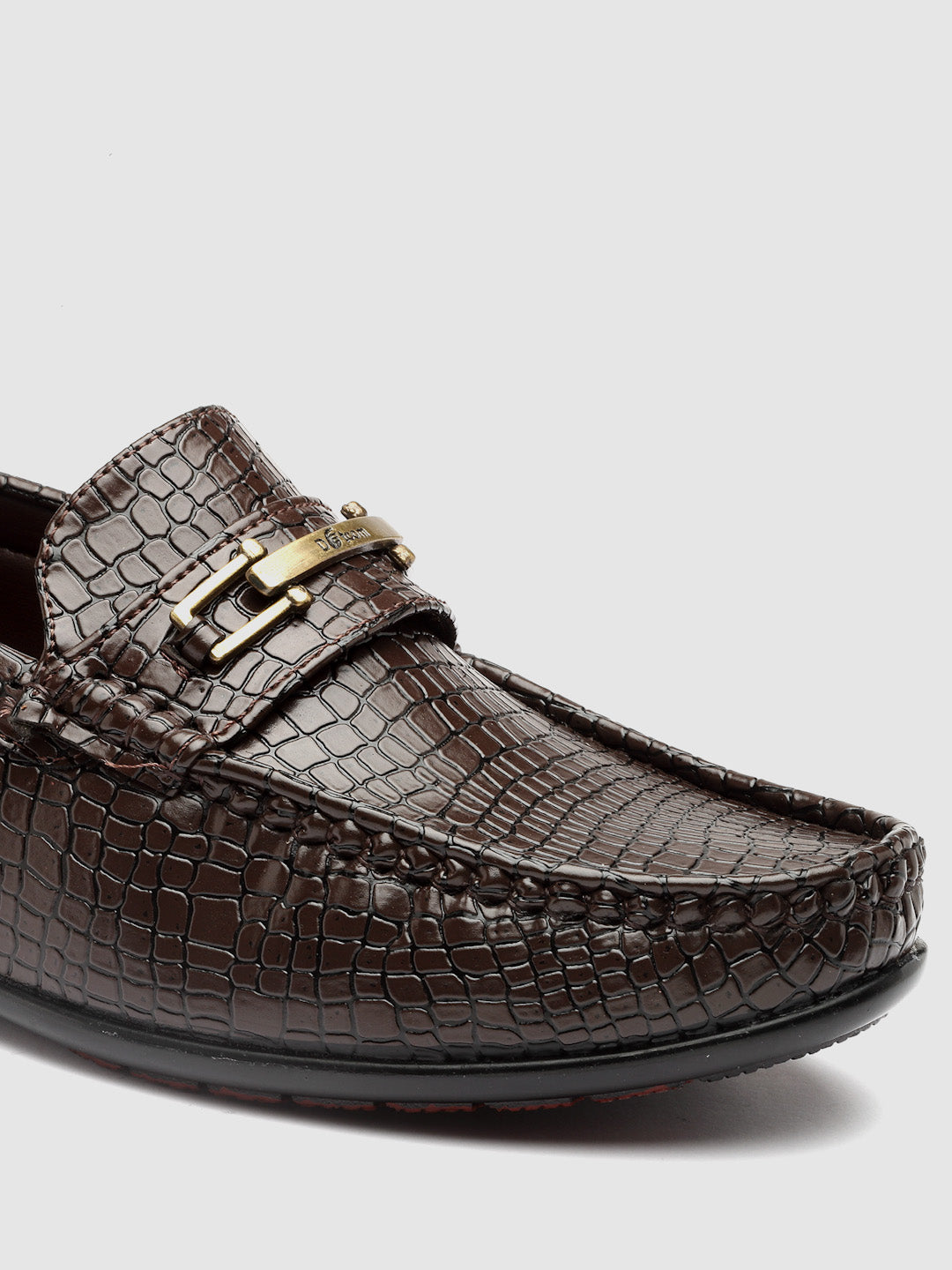 Dotcom DRIVE 133 Comfortable Stylish Snake Print Casual Loafers For Men