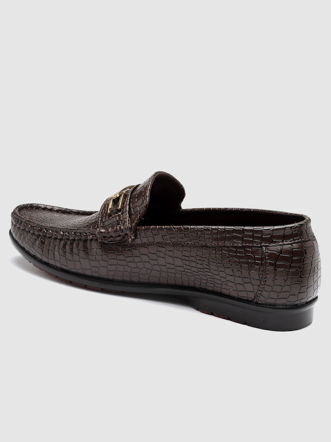 Dotcom DRIVE 133 Comfortable Stylish Snake Print Casual Loafers For Men