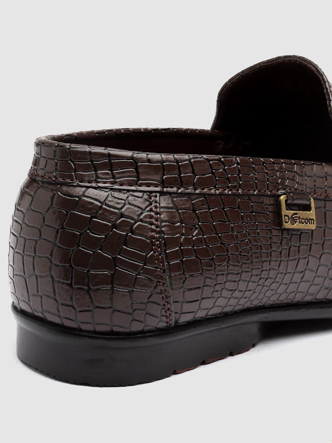 Dotcom DRIVE 133 Comfortable Stylish Snake Print Casual Loafers For Men