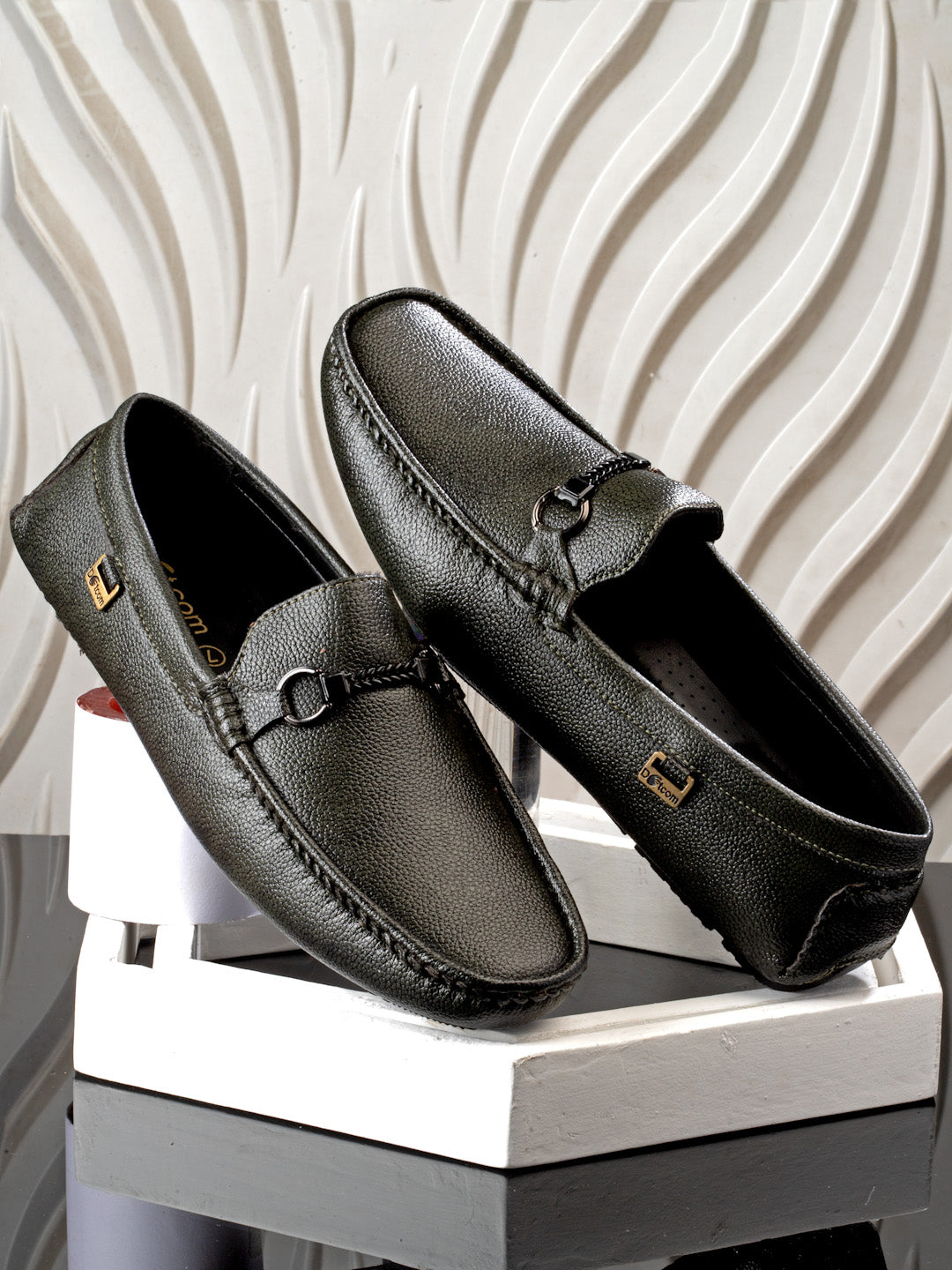 Dotcom DRIVE 163 Comfortable Stylish Synthetic Casual Loafers For Men