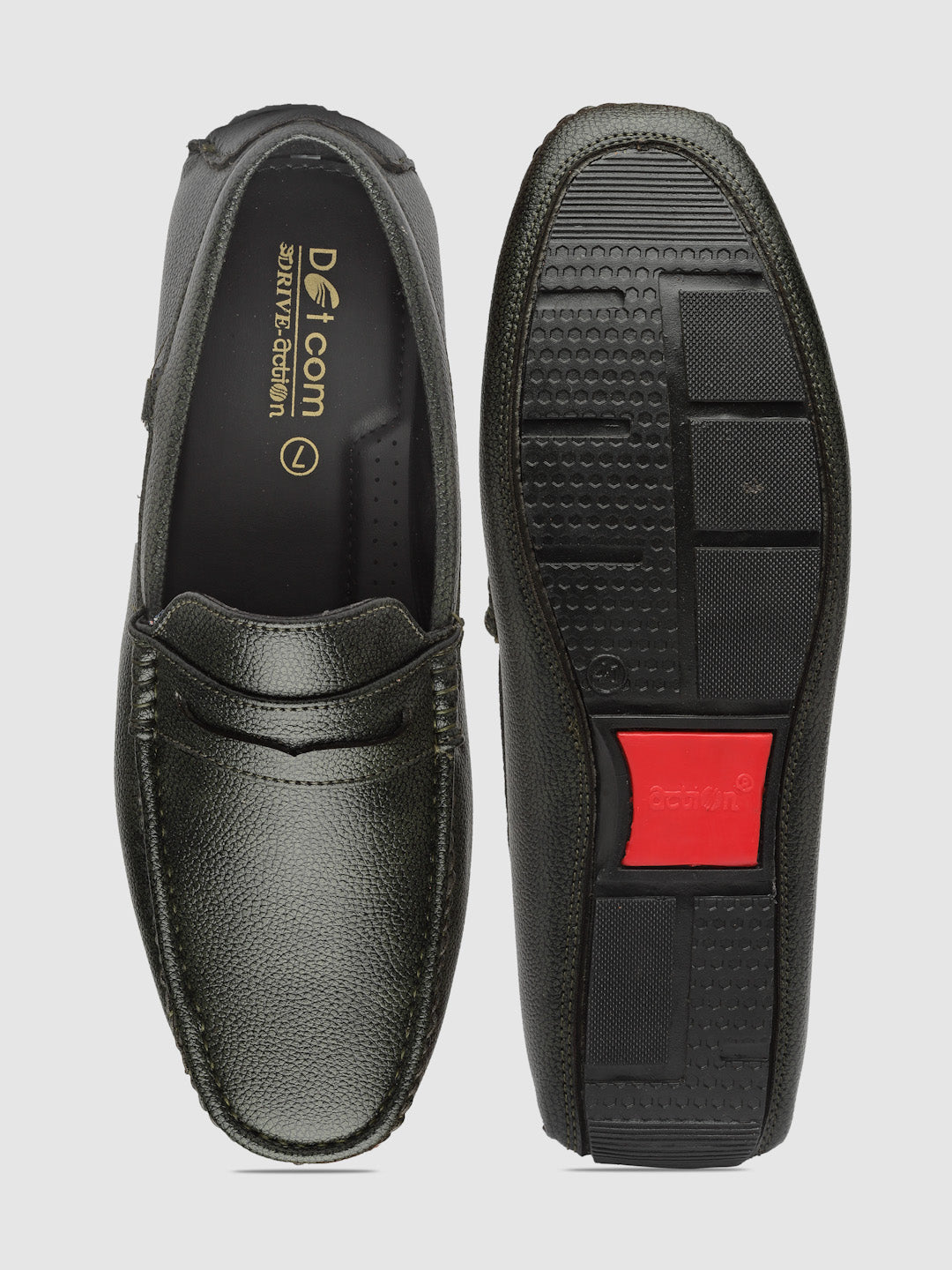 Dotcom DRIVE 162 Comfortable Stylish Synthetic Casual Loafers For Men