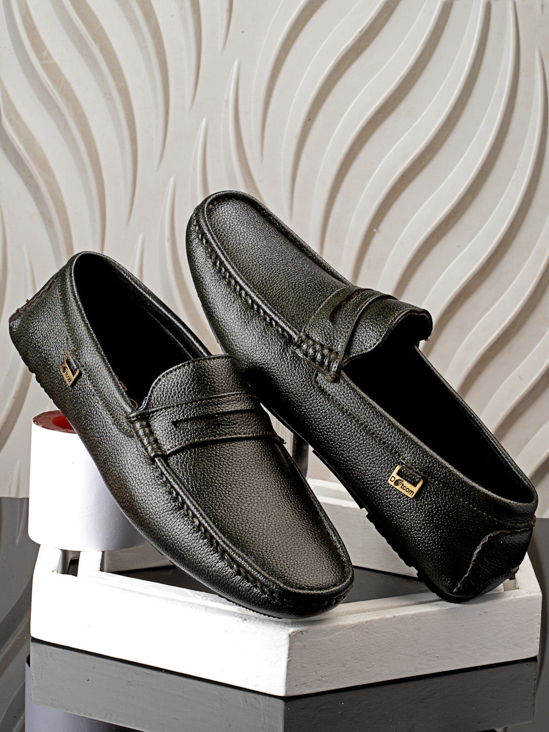 Dotcom DRIVE 162 Comfortable Stylish Synthetic Casual Loafers For Men