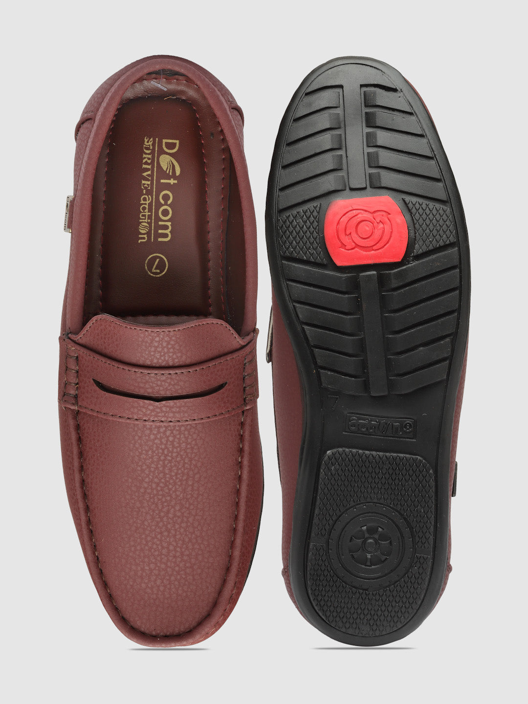 Dotcom DRIVE 52 Comfortable Stylish Synthetic Casual Loafers For Men